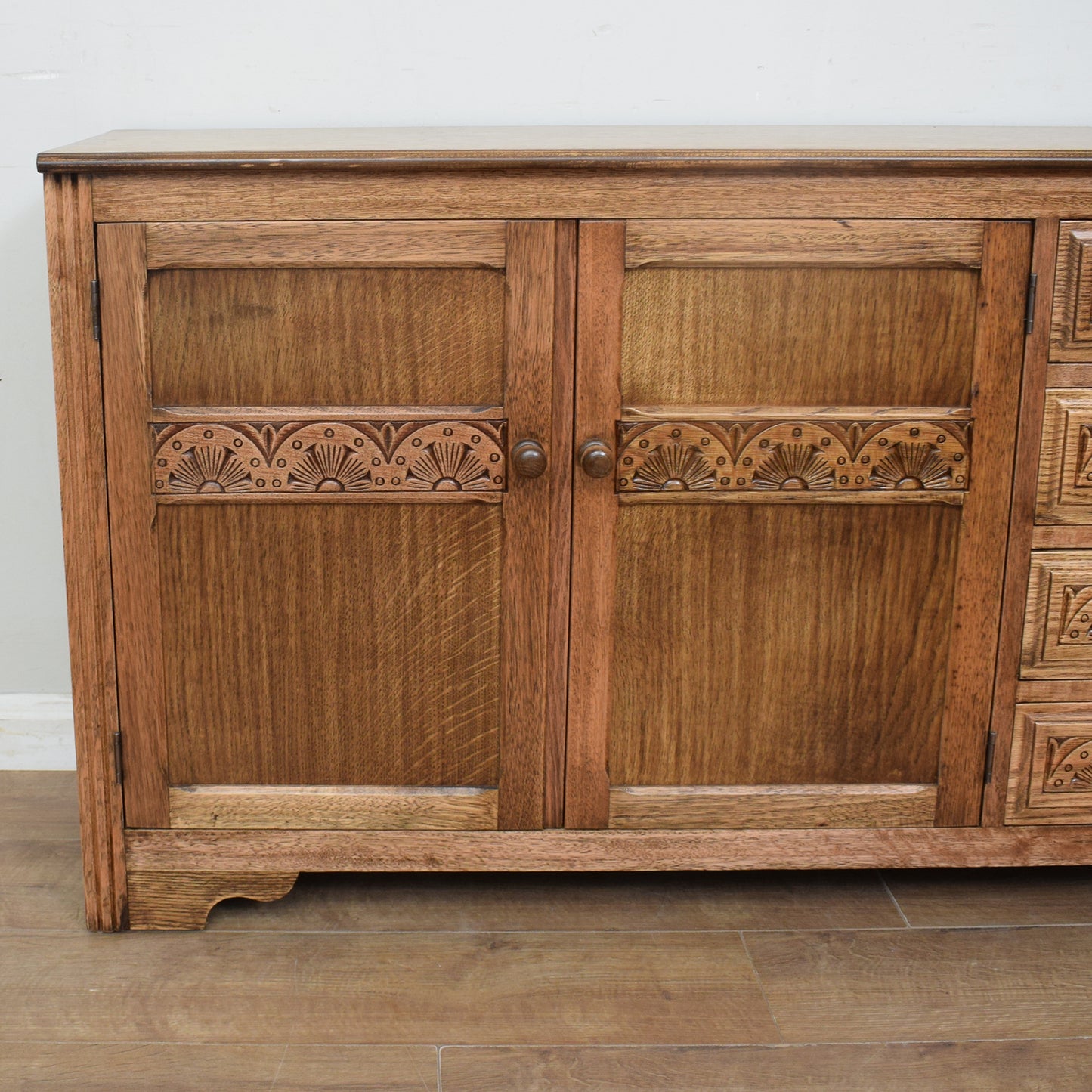 Restored Oak Sideboard