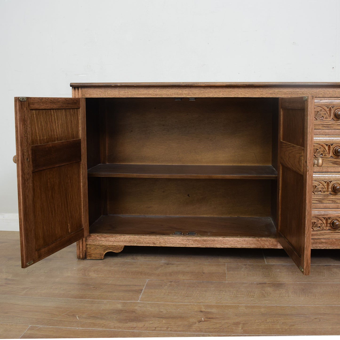 Restored Oak Sideboard