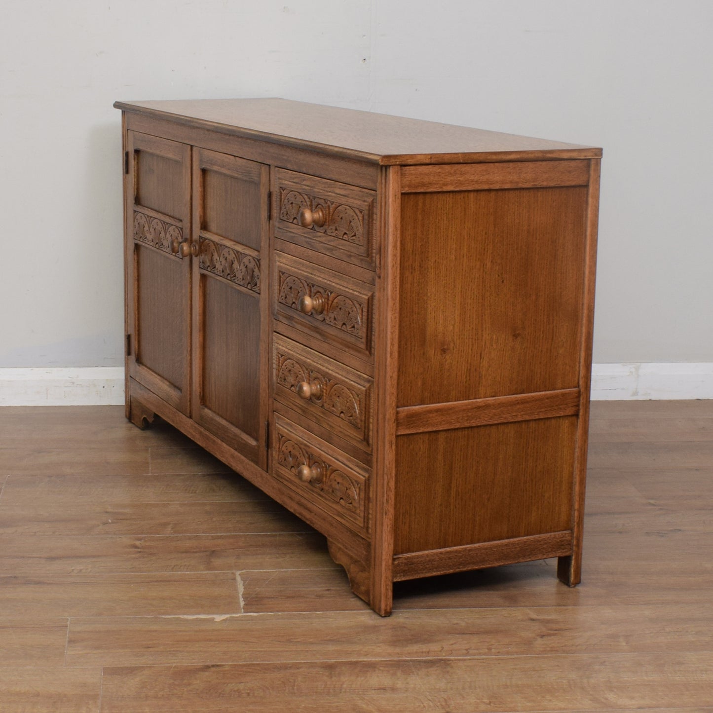 Restored Oak Sideboard