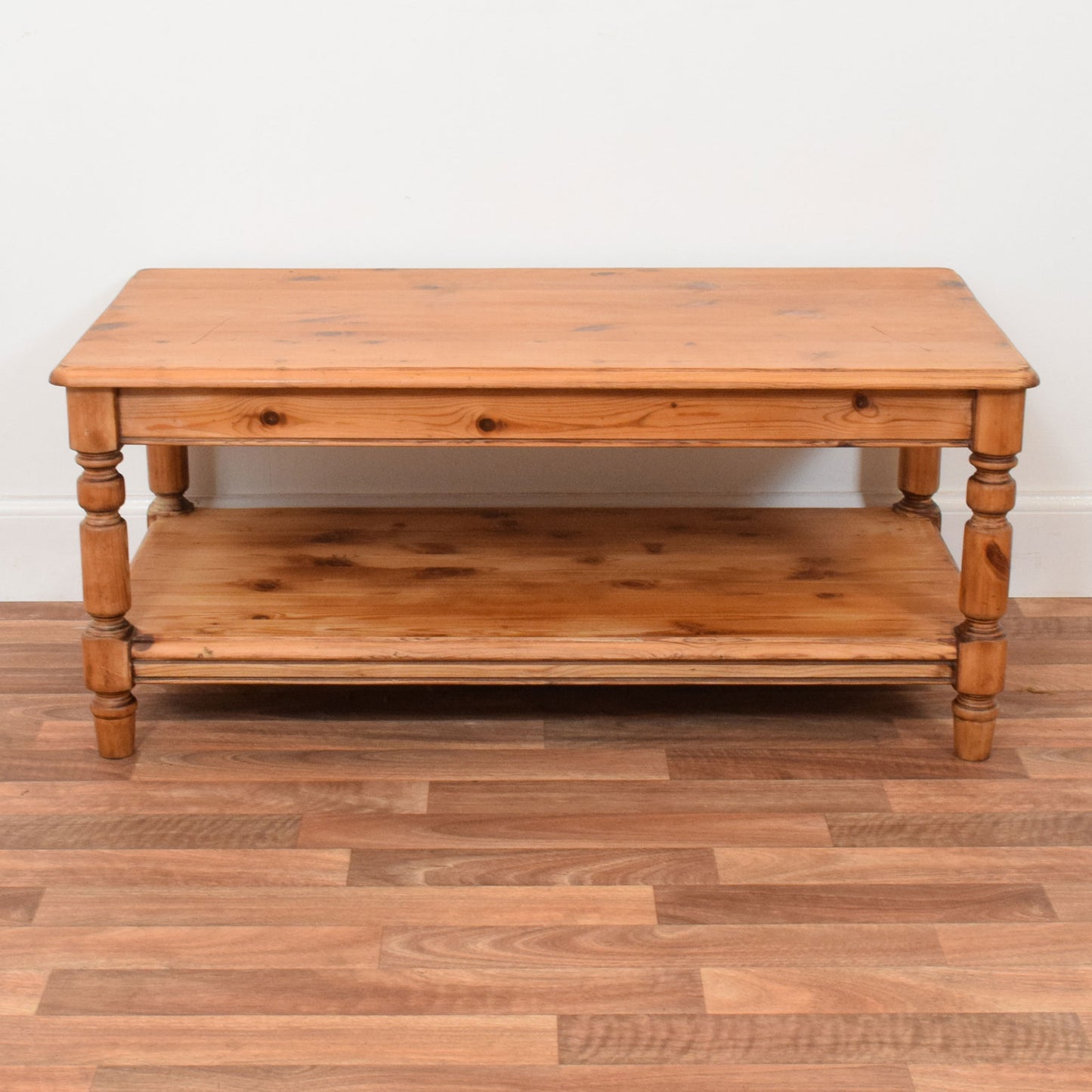 Rustic Pine Coffee Table