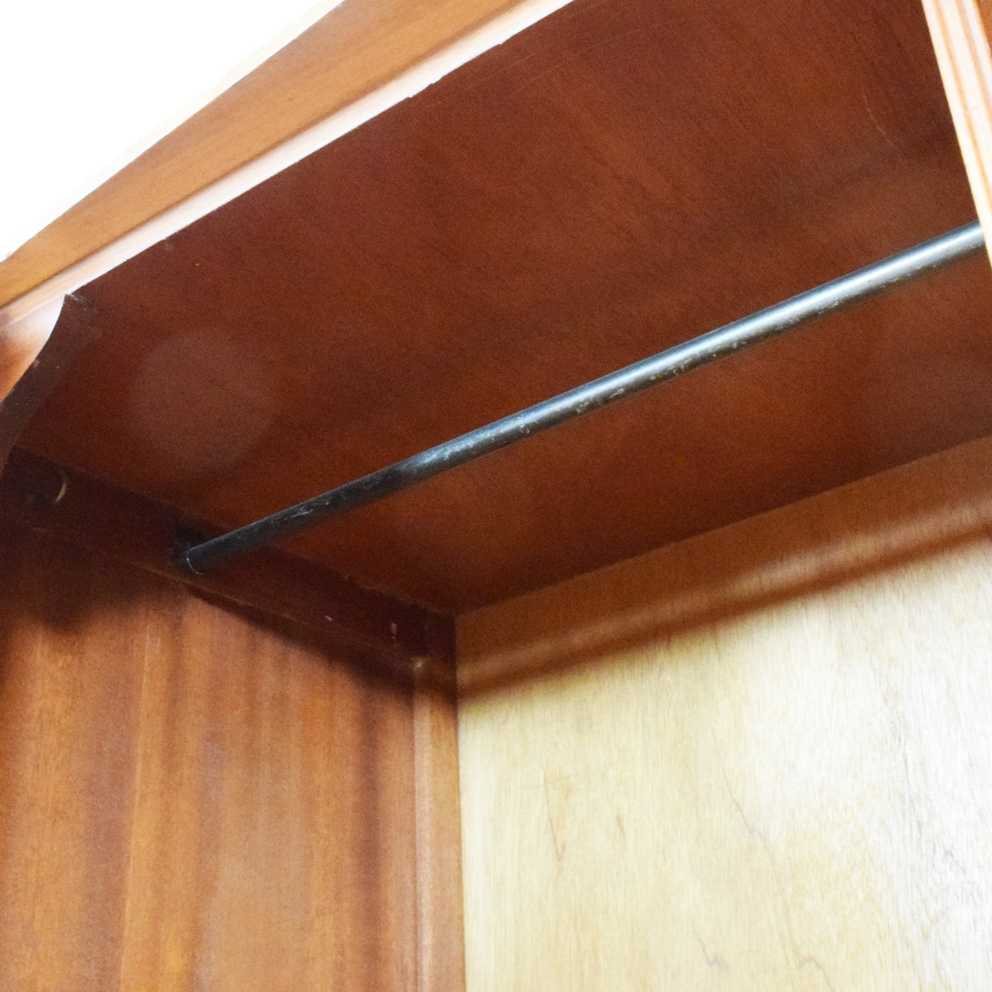 Walnut Double Wardrobe