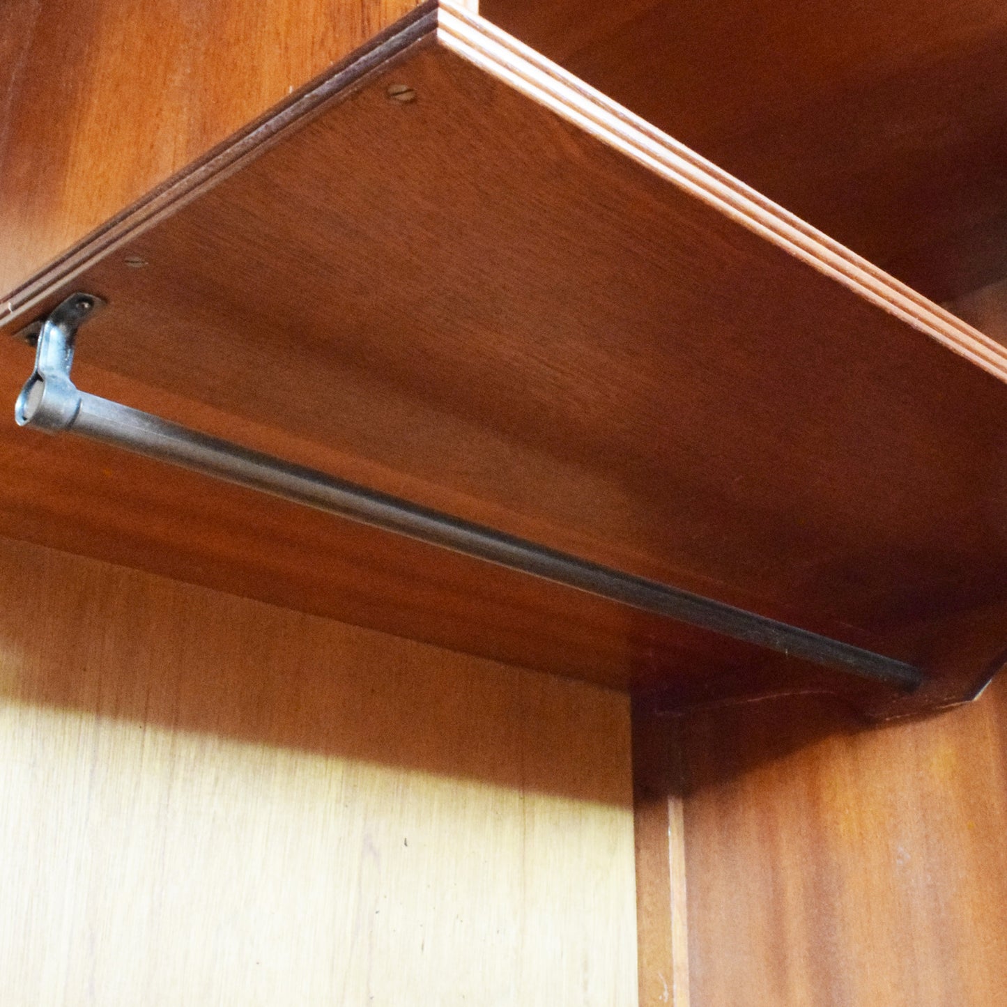 Walnut Double Wardrobe