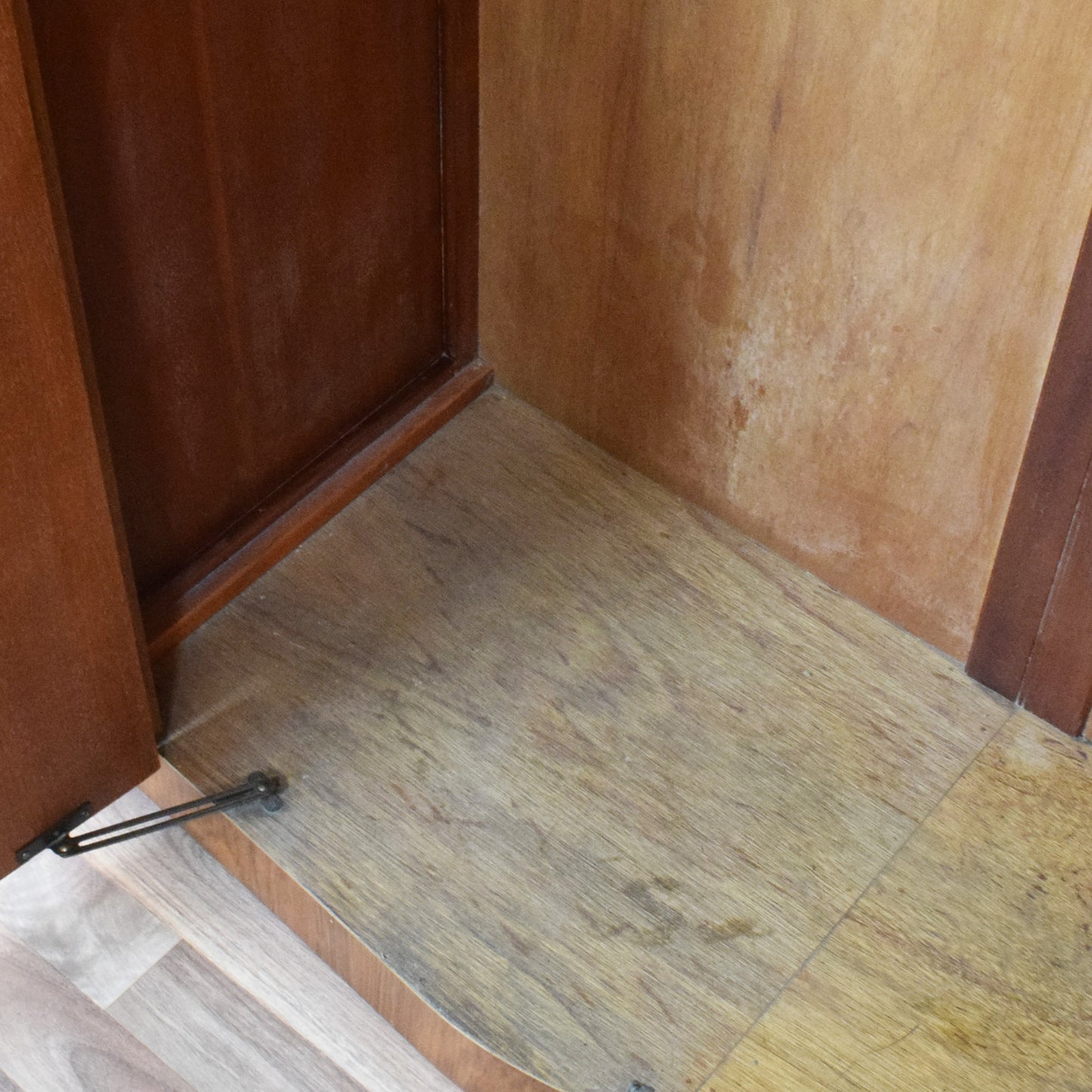 Walnut Double Wardrobe