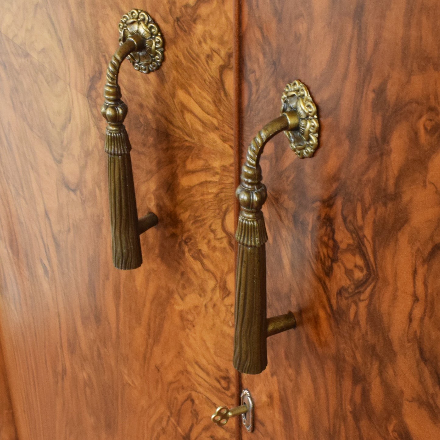 Walnut Double Wardrobe
