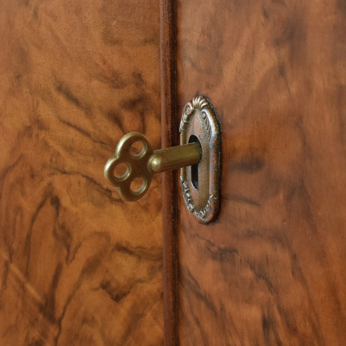 Walnut Double Wardrobe