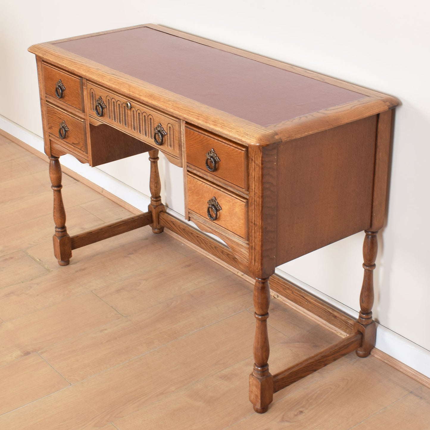 Priory Leather-Top Writing Desk