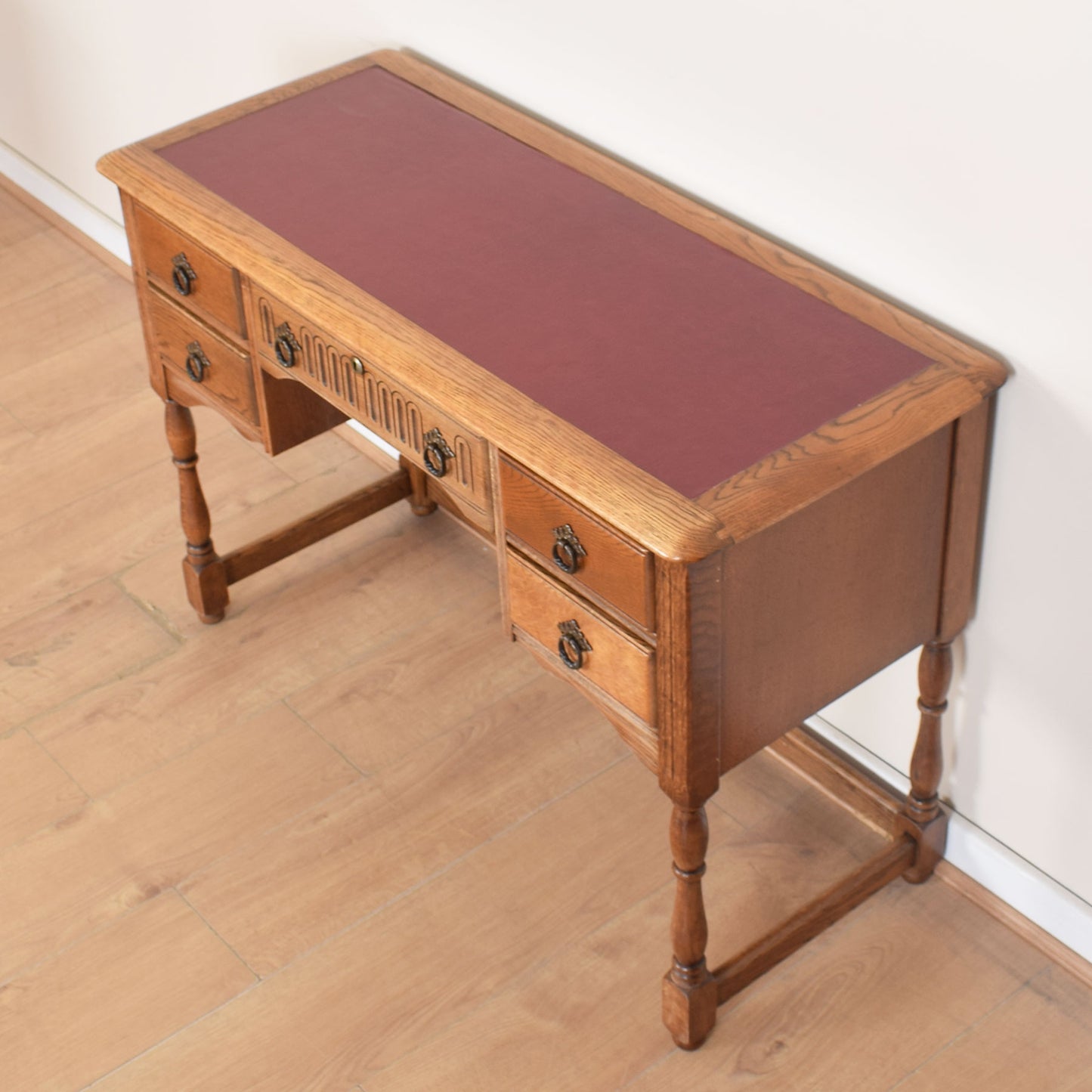 Priory Leather-Top Writing Desk