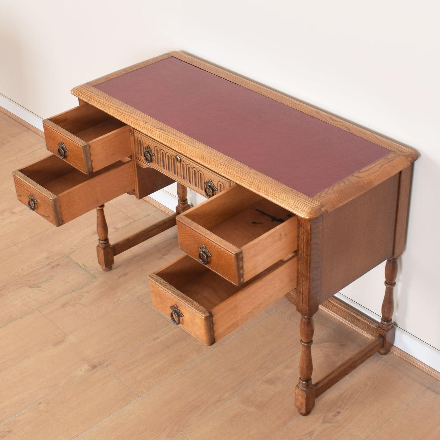 Priory Leather-Top Writing Desk