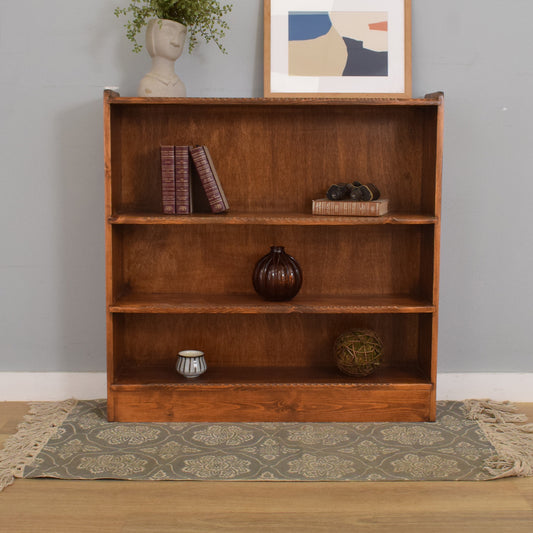 Low Pine Bookcase