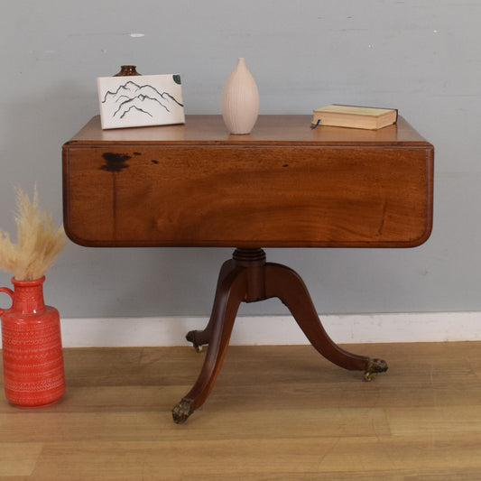 Mahogany Drop-Leaf Table