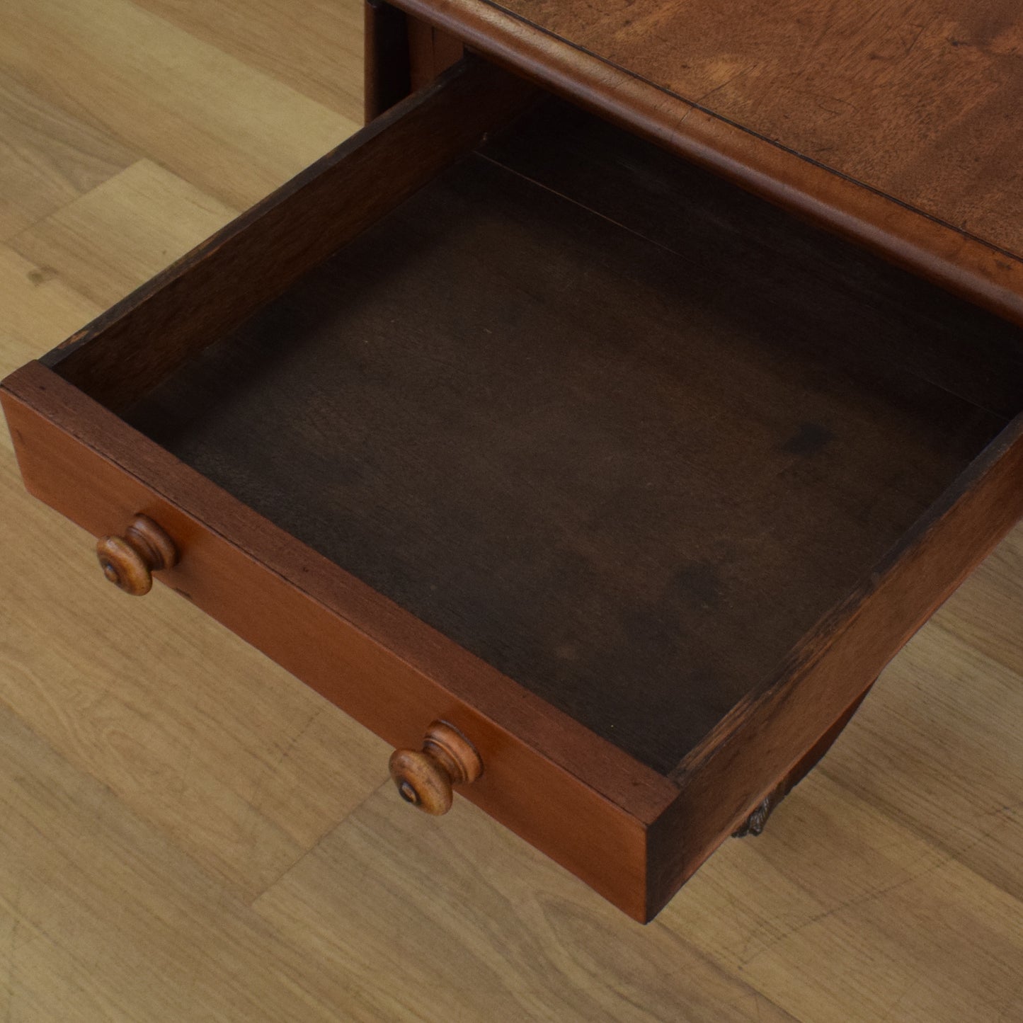Mahogany Drop-Leaf Table
