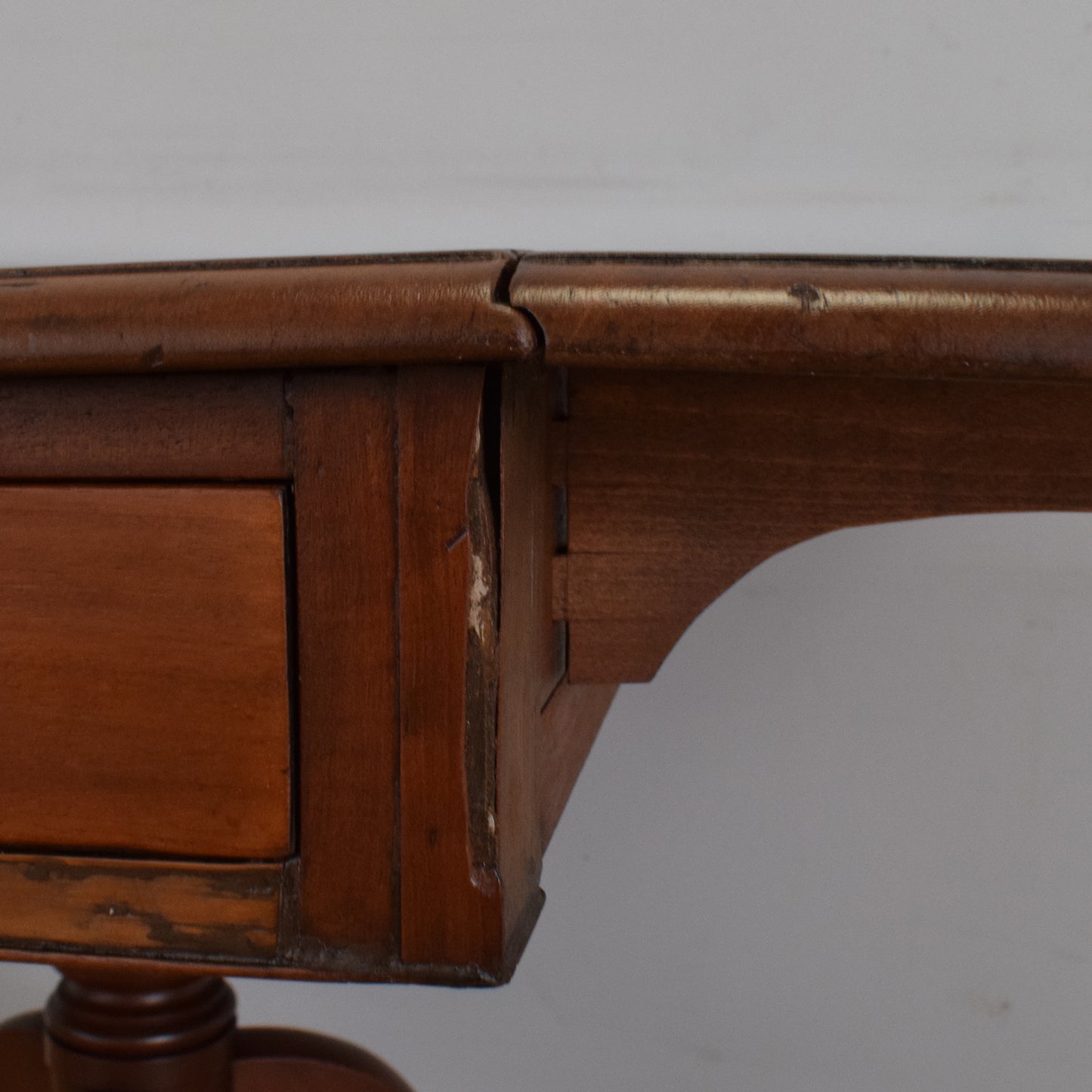 Mahogany Drop-Leaf Table
