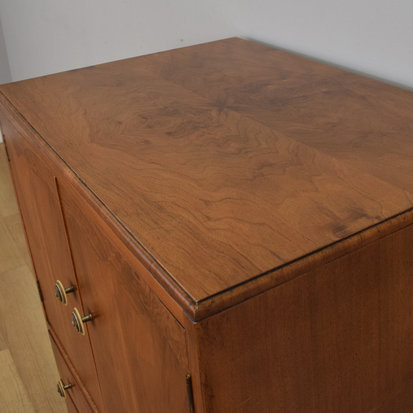 Walnut Veneer Tallboy