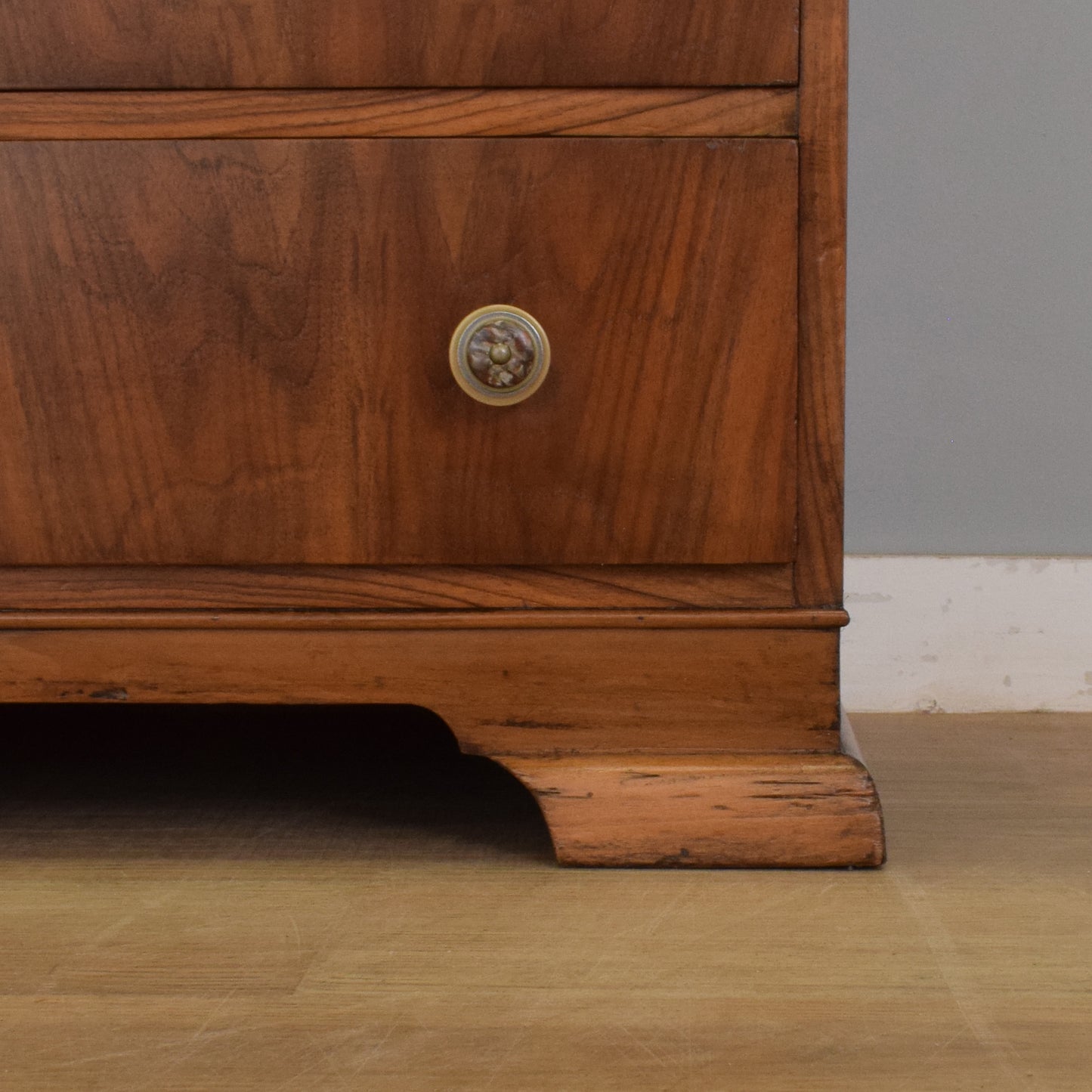 Walnut Veneer Tallboy