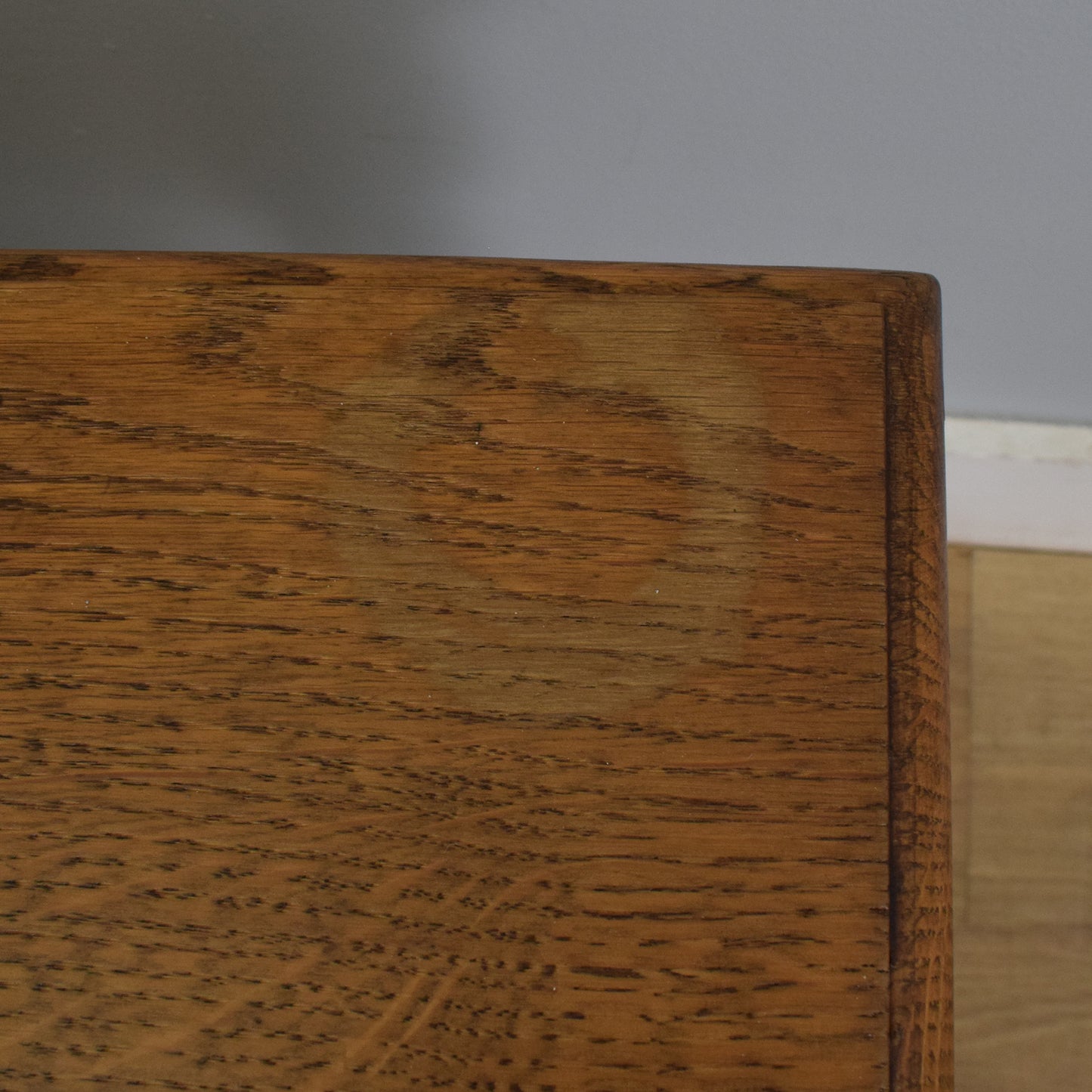 Oak Side-by-Side Nest of Tables