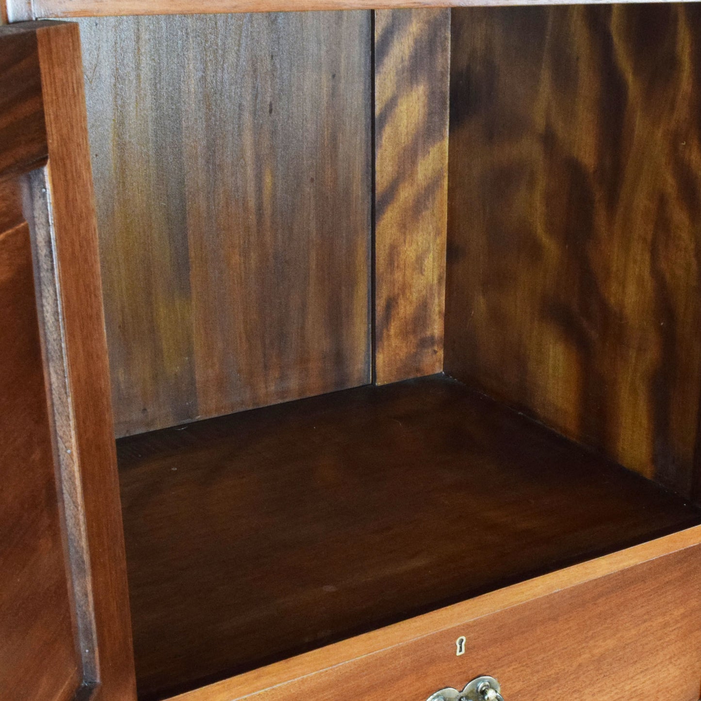 Inlaid Mahogany Wardrobe