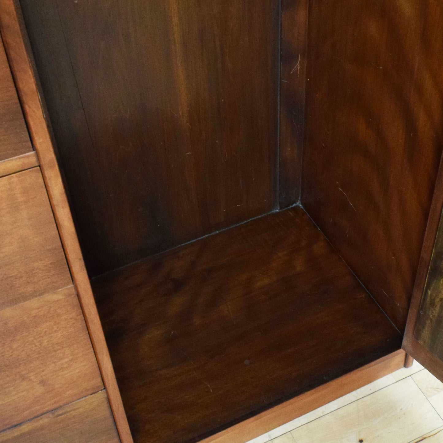 Inlaid Mahogany Wardrobe