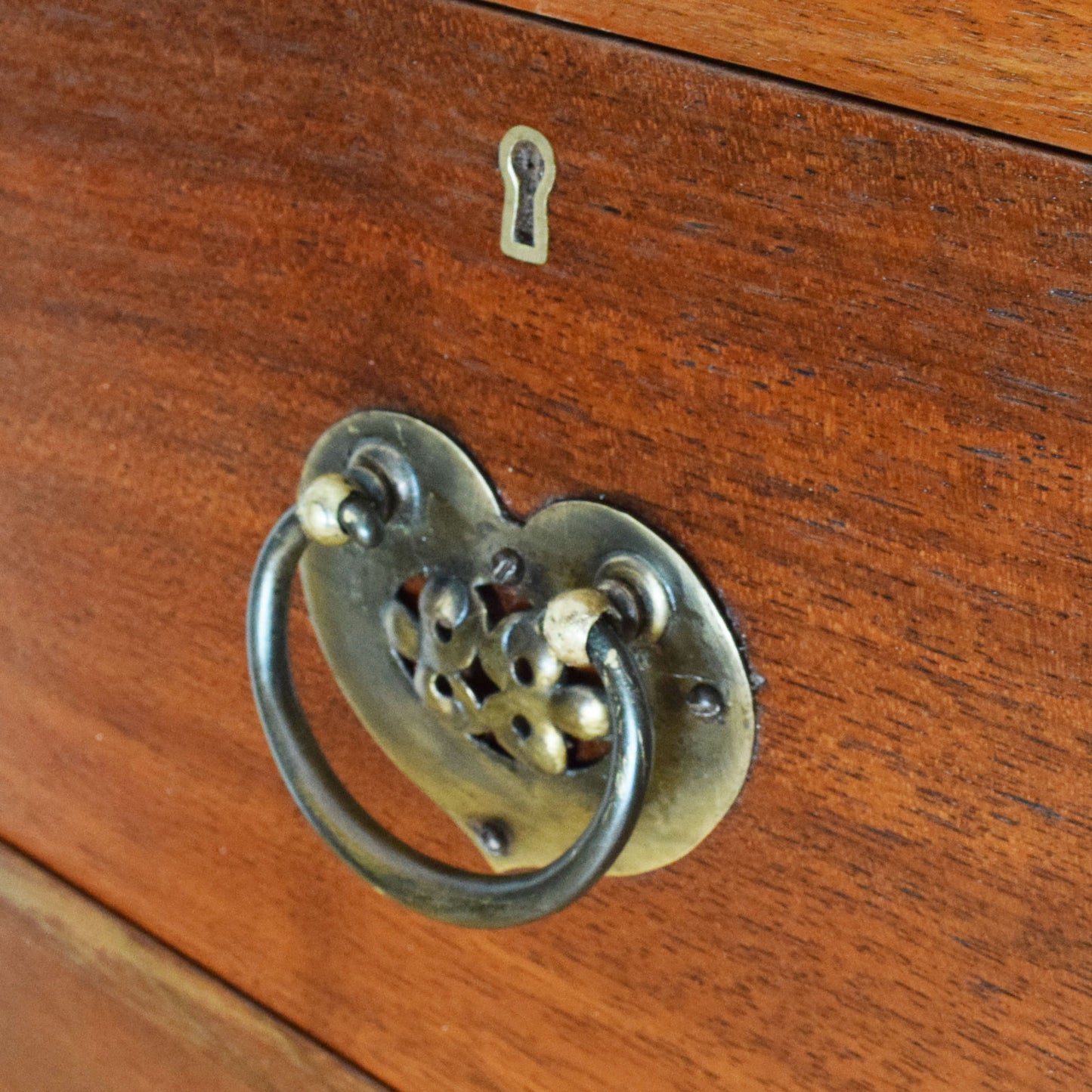 Inlaid Mahogany Wardrobe