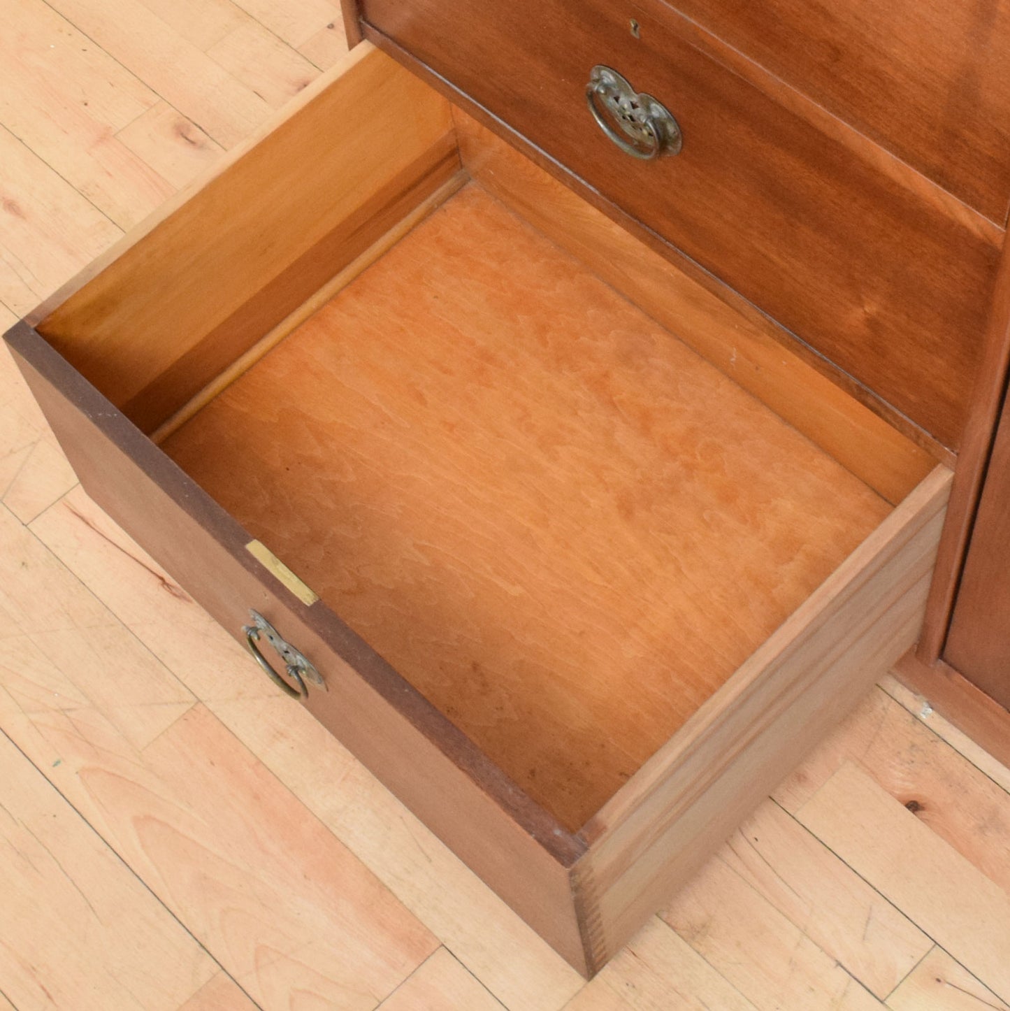 Inlaid Mahogany Wardrobe