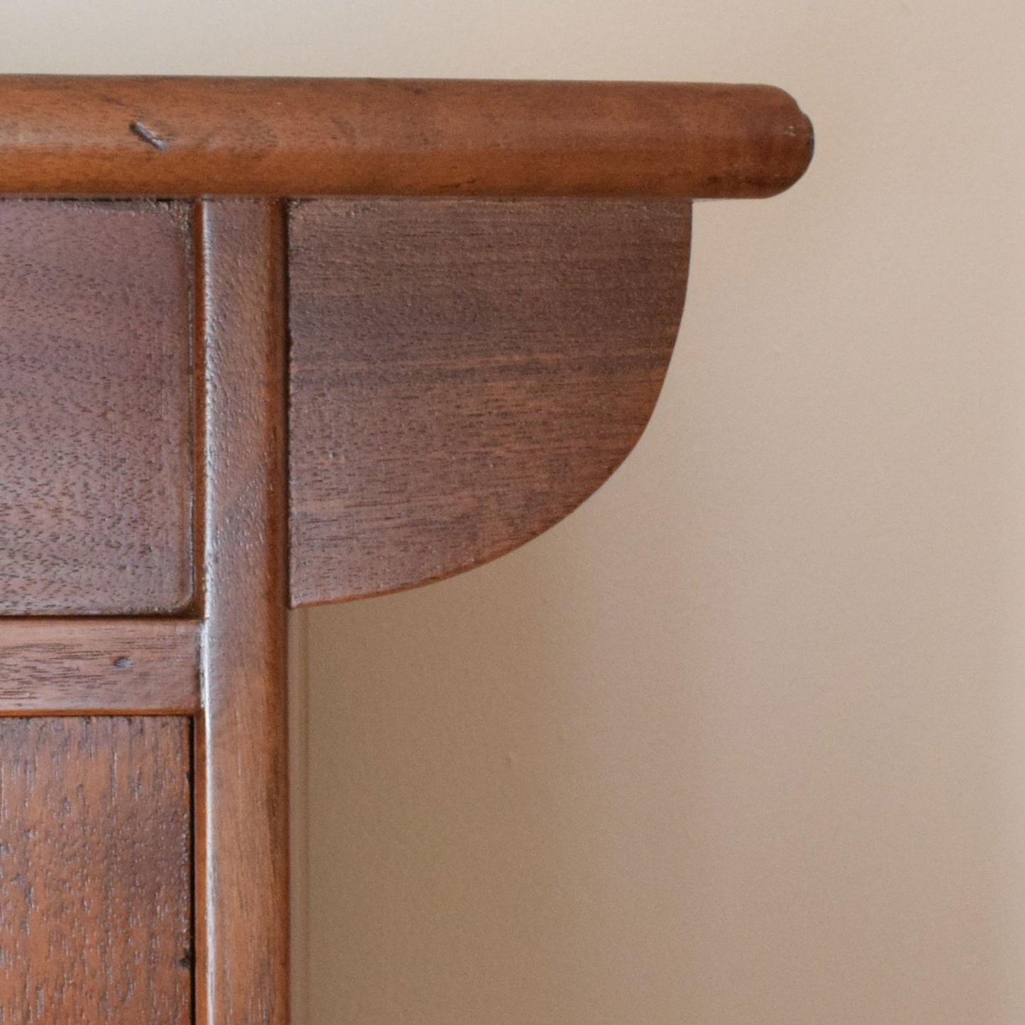 Inlaid Mahogany Wardrobe