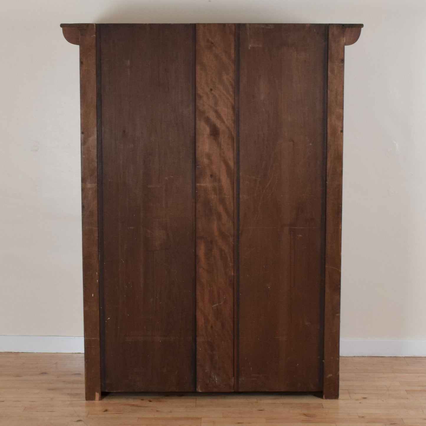 Inlaid Mahogany Wardrobe