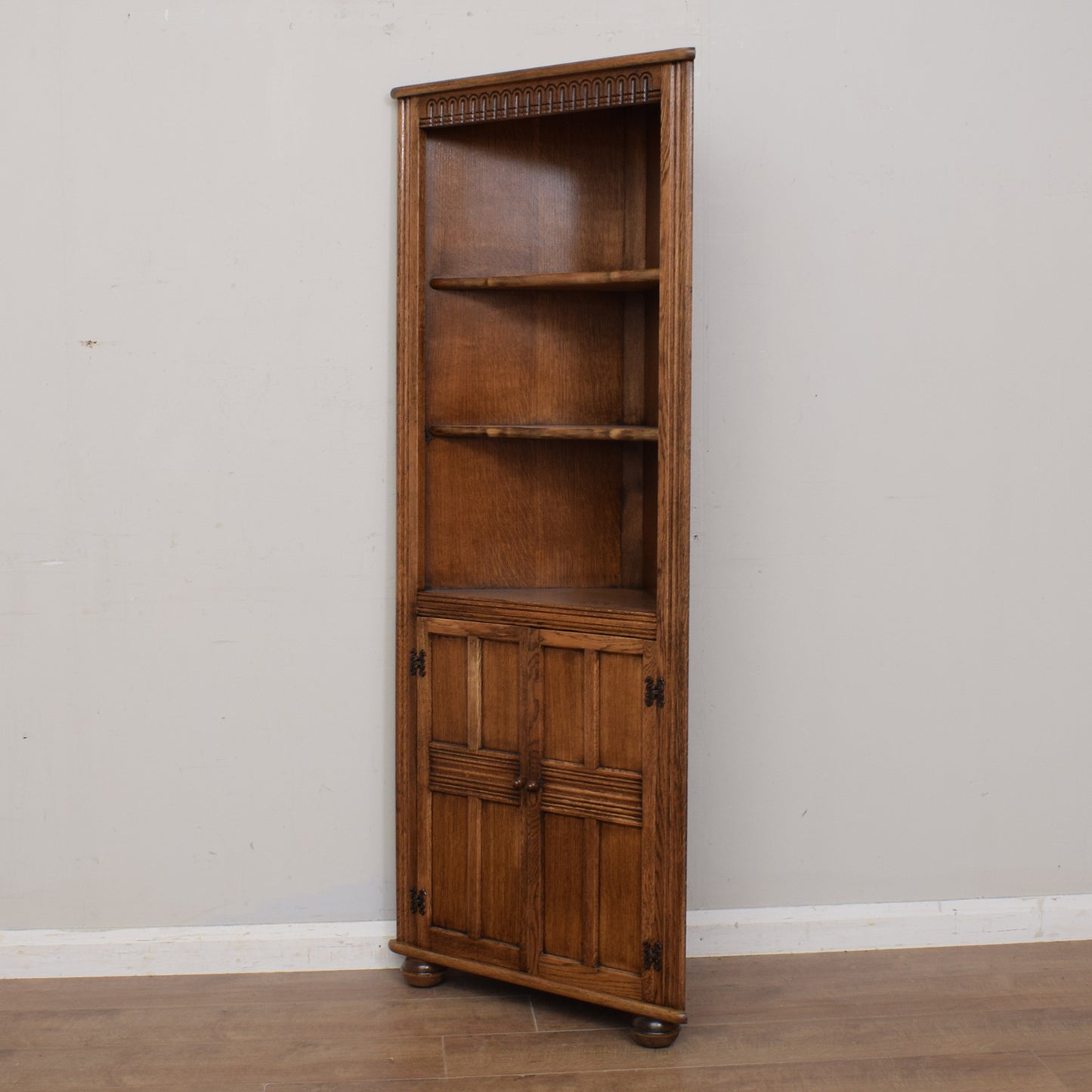 Restored Oak Corner Unit