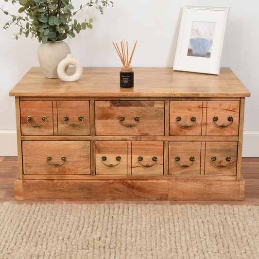 Low Mango Chest of Drawers