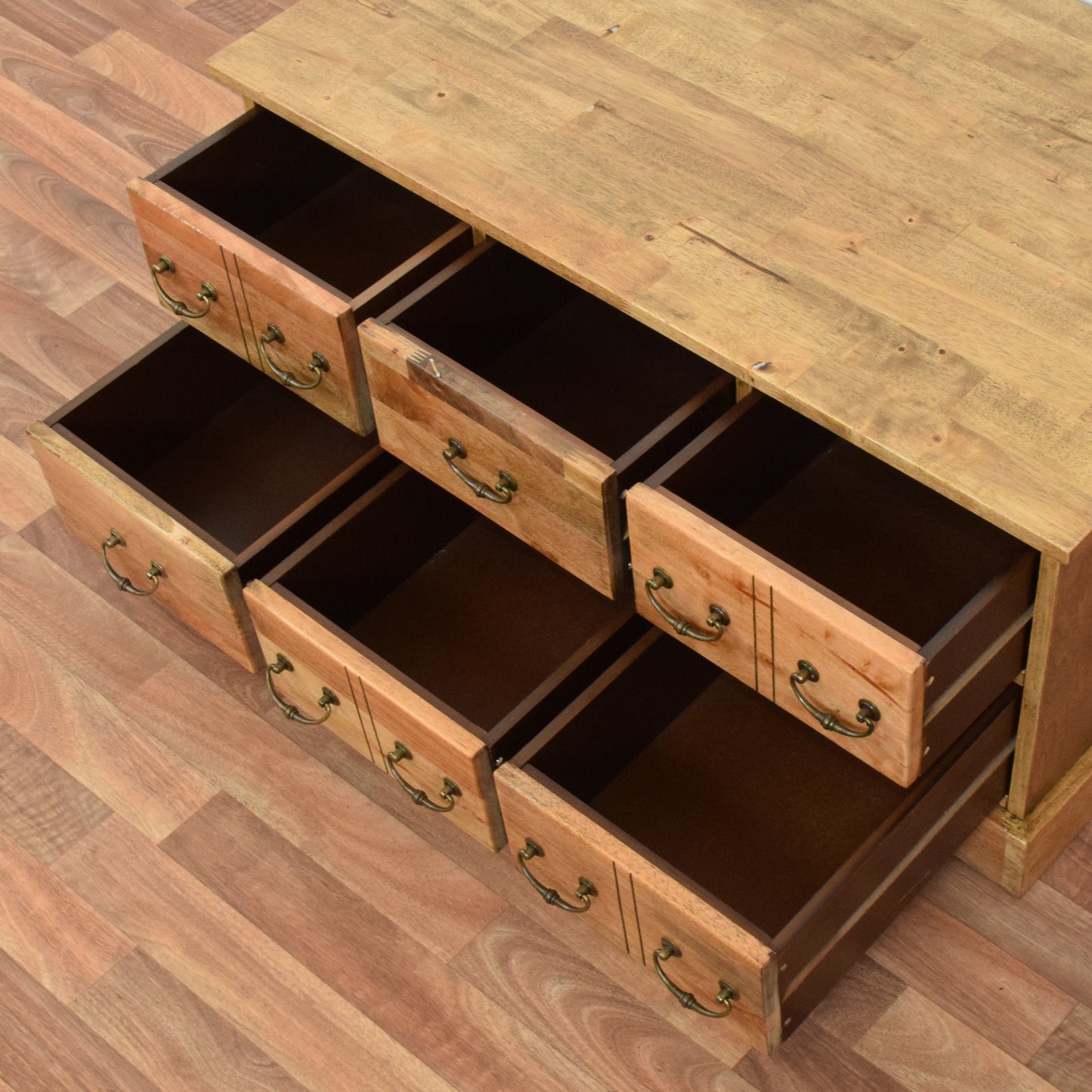 Low Mango Chest of Drawers