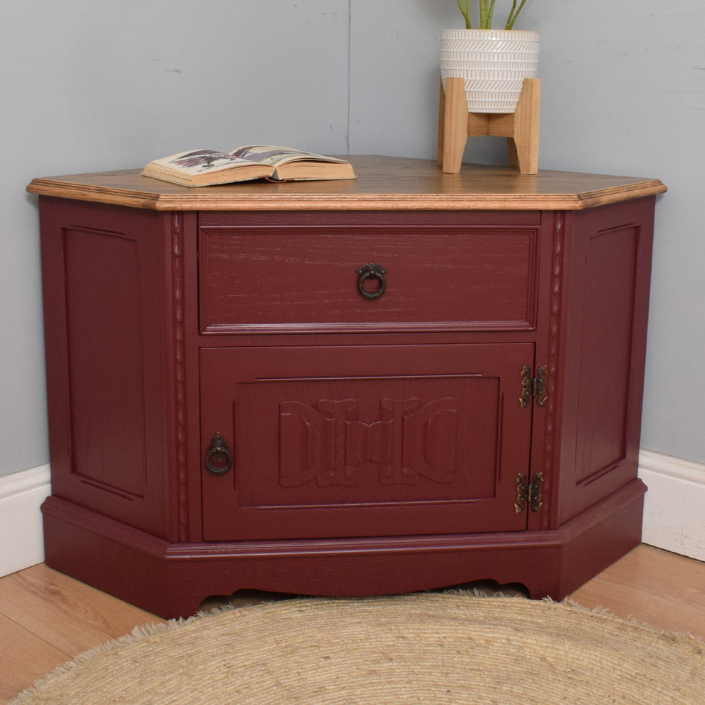 Painted Jaycee TV Betel Restored Furniture