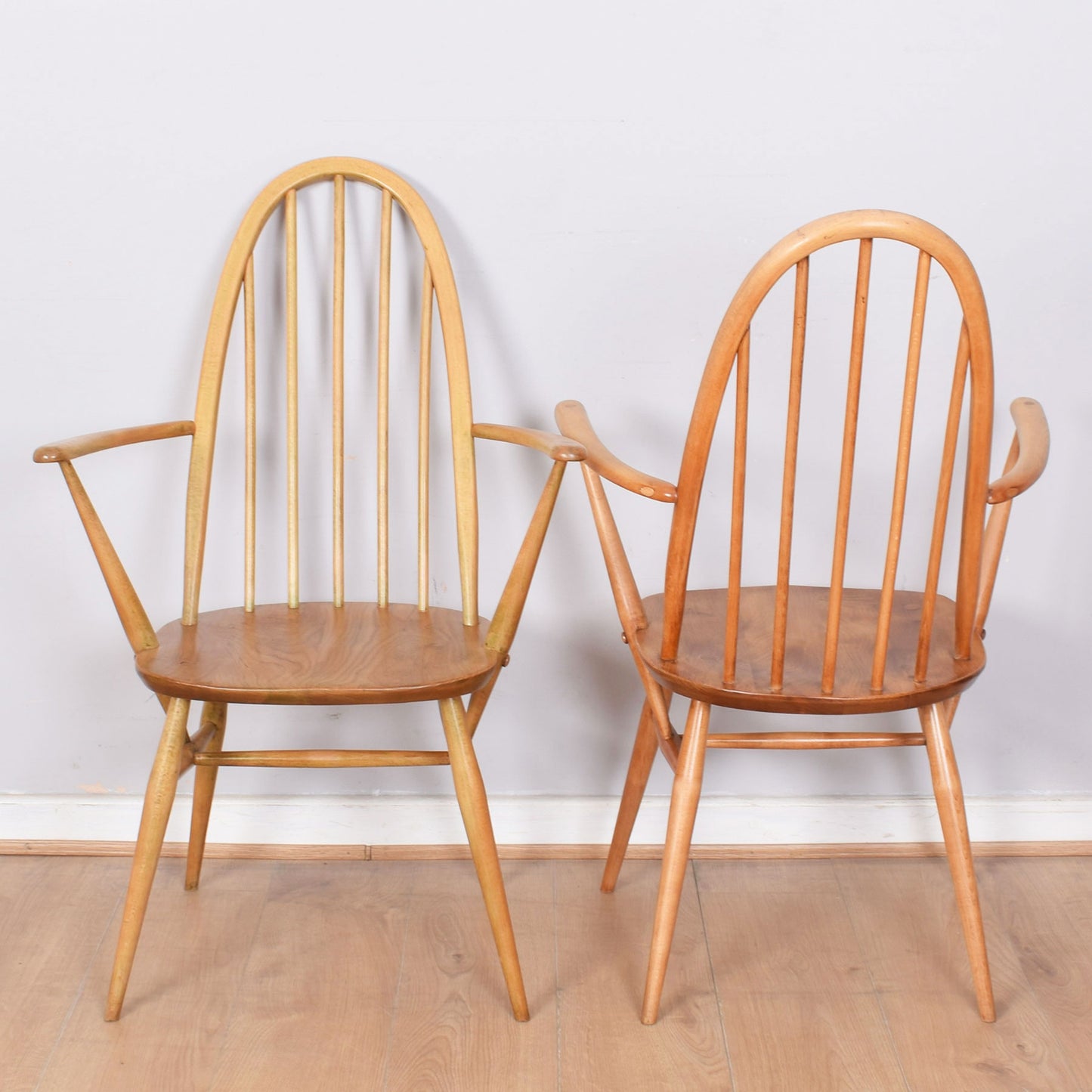 Ercol Dining Table with 6 Chairs