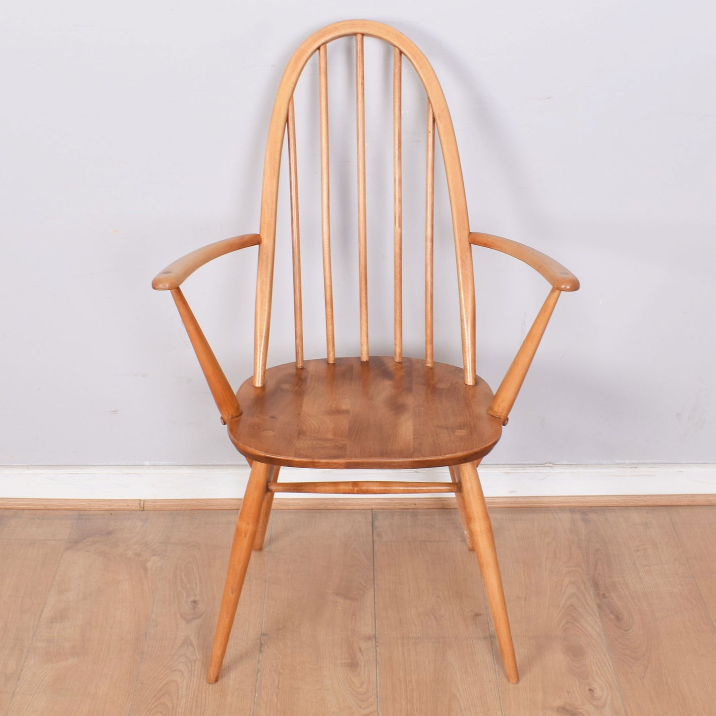 Ercol Dining Table with 6 Chairs