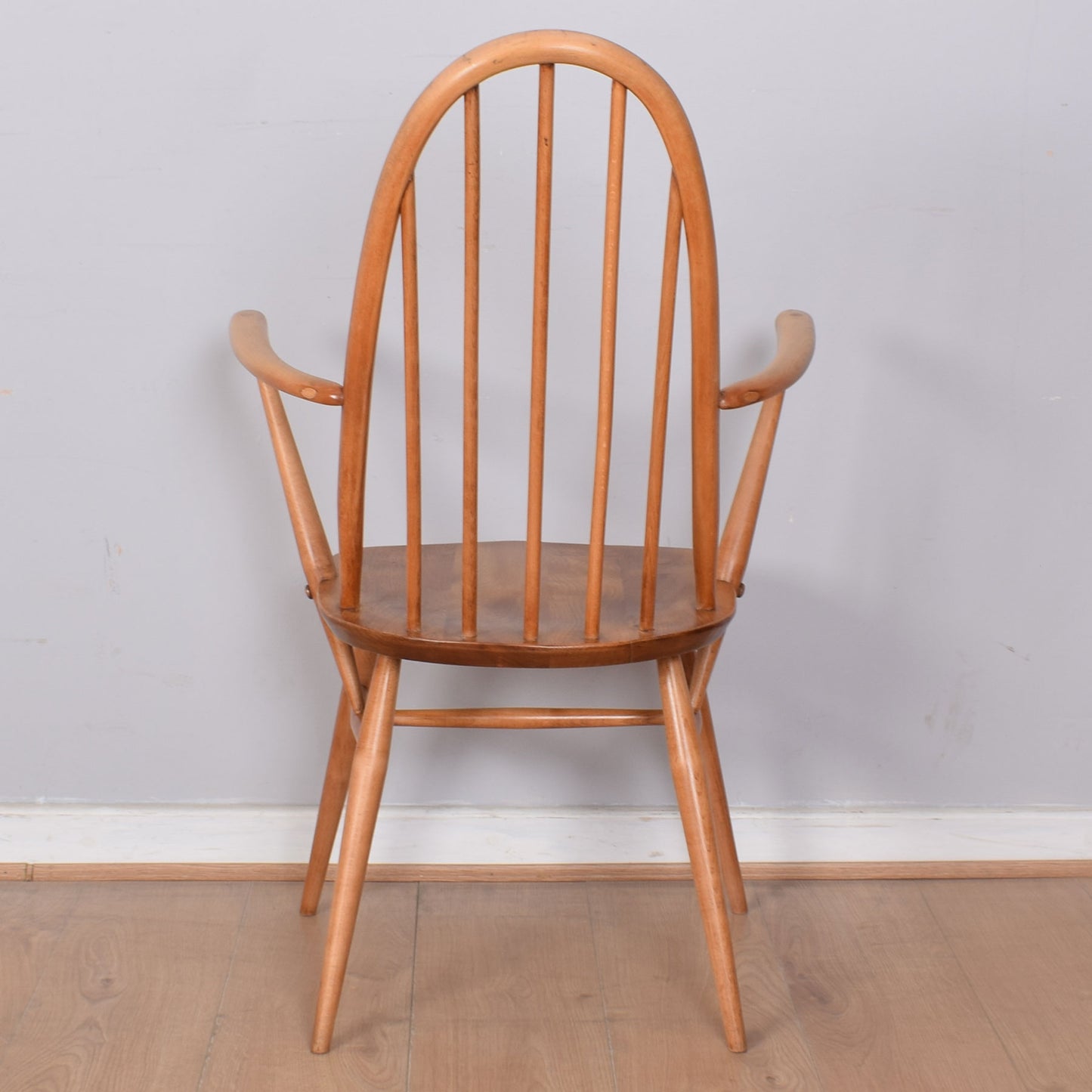 Ercol Dining Table with 6 Chairs