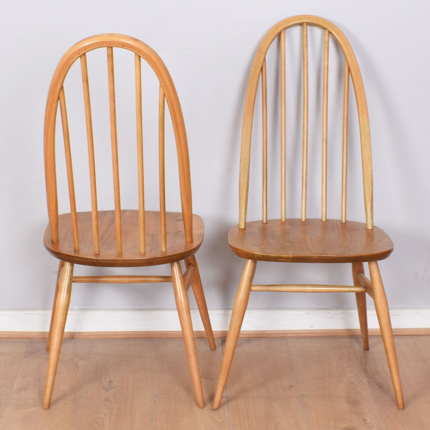 Ercol Dining Table with 6 Chairs