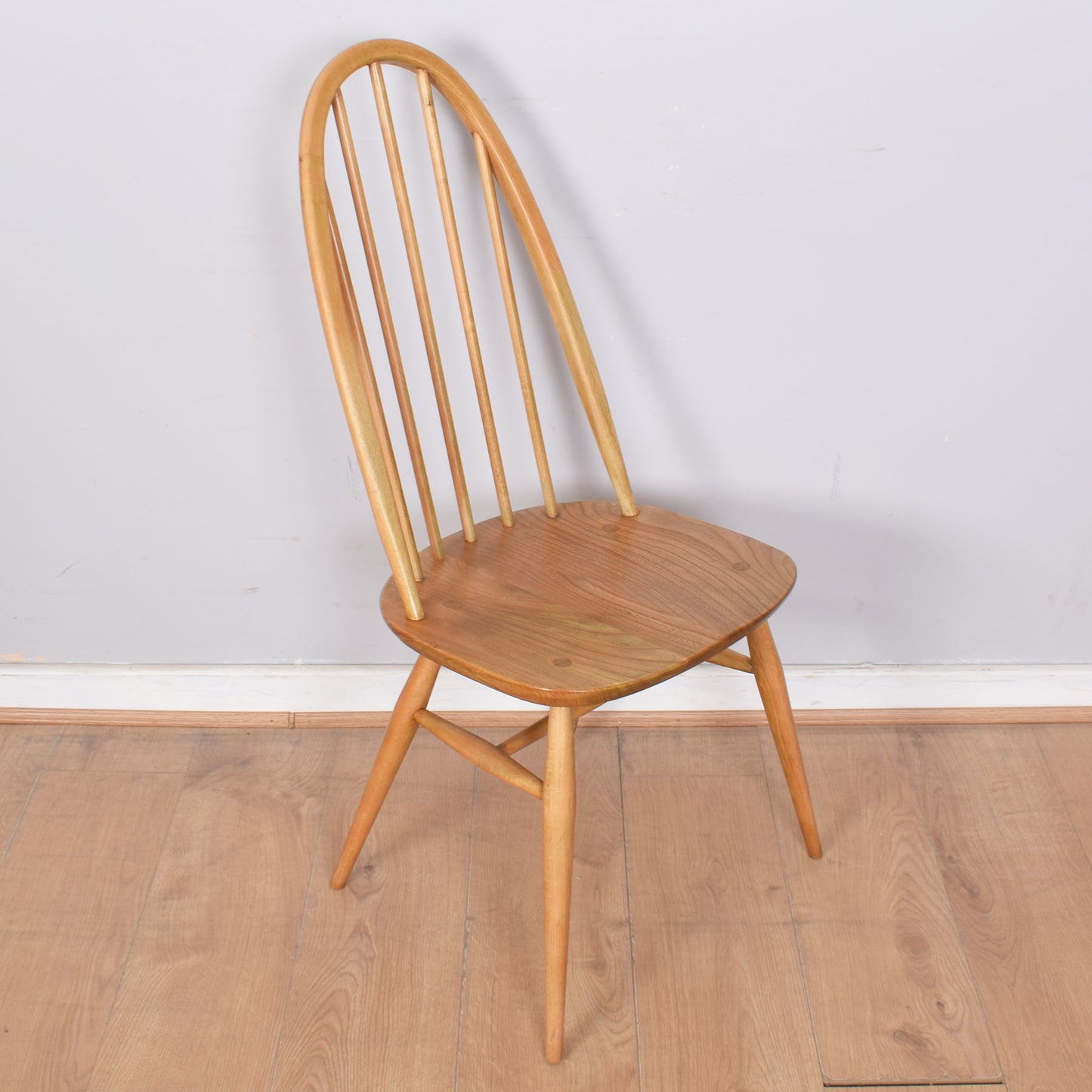 Ercol Dining Table with 6 Chairs