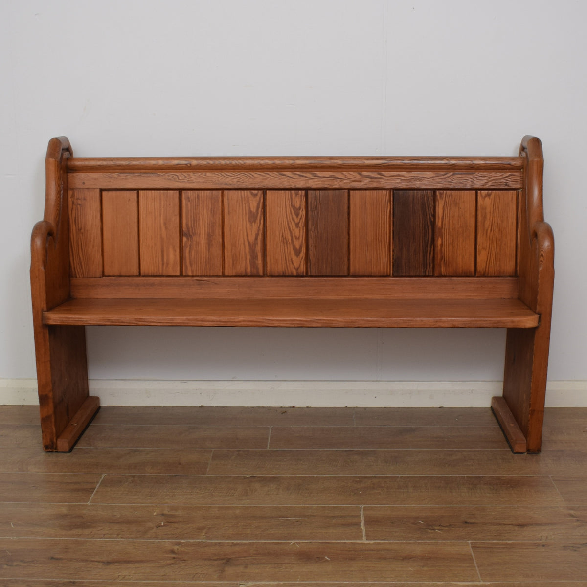 Restored Church Pew