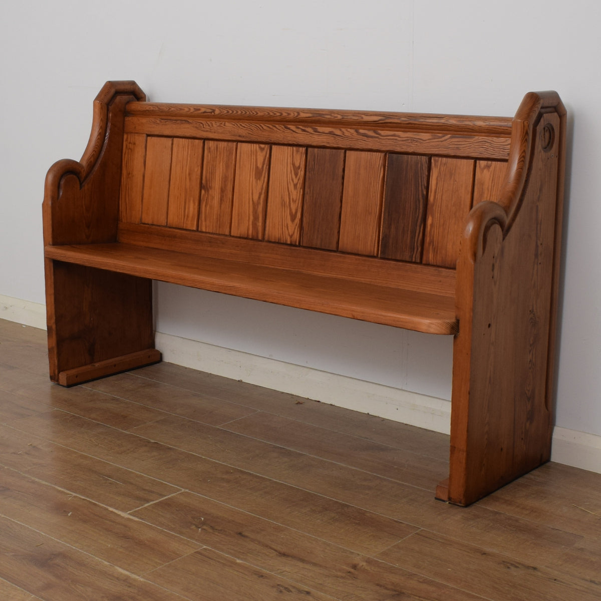 Restored Church Pew