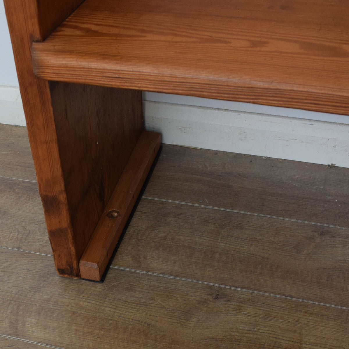 Restored Church Pew