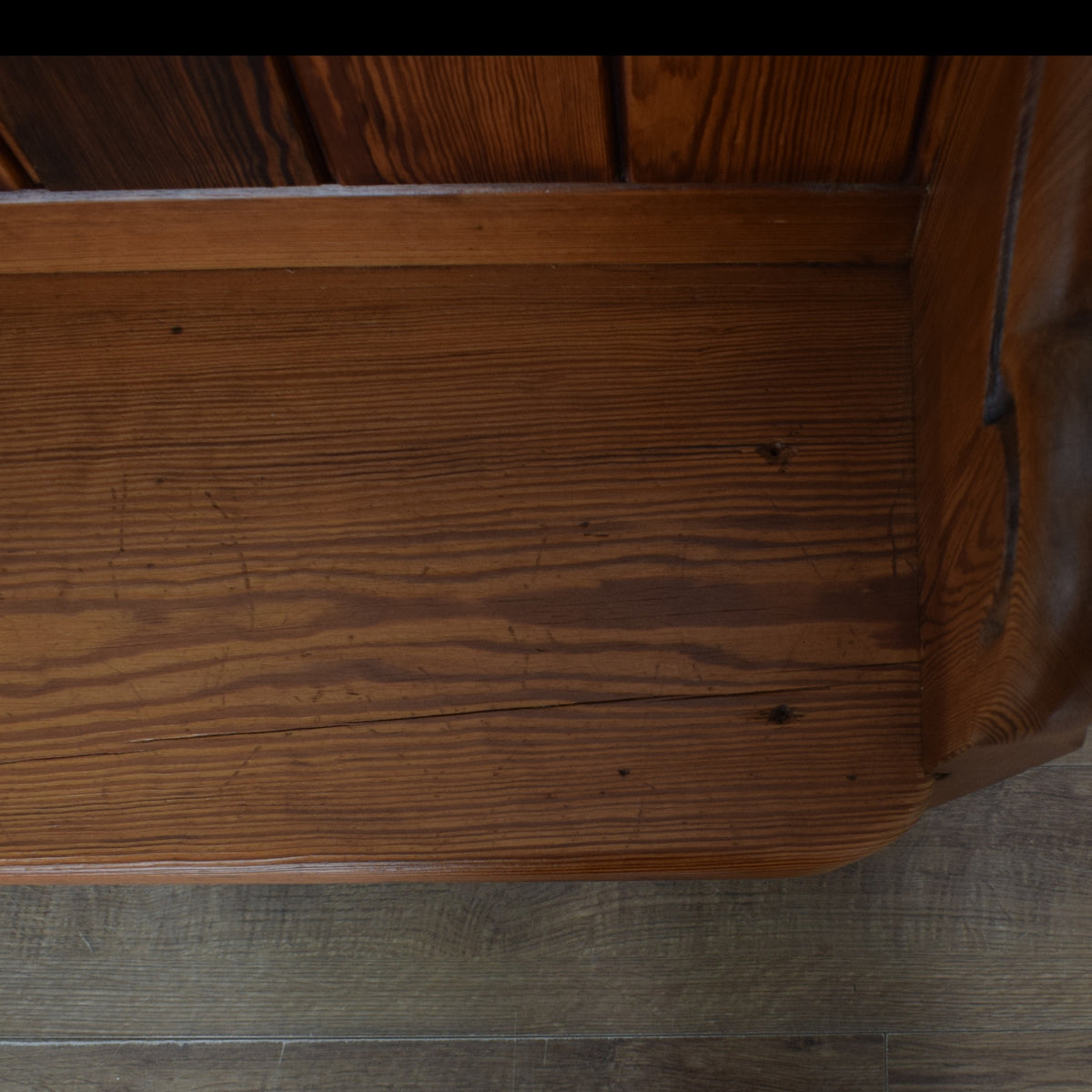Restored Church Pew