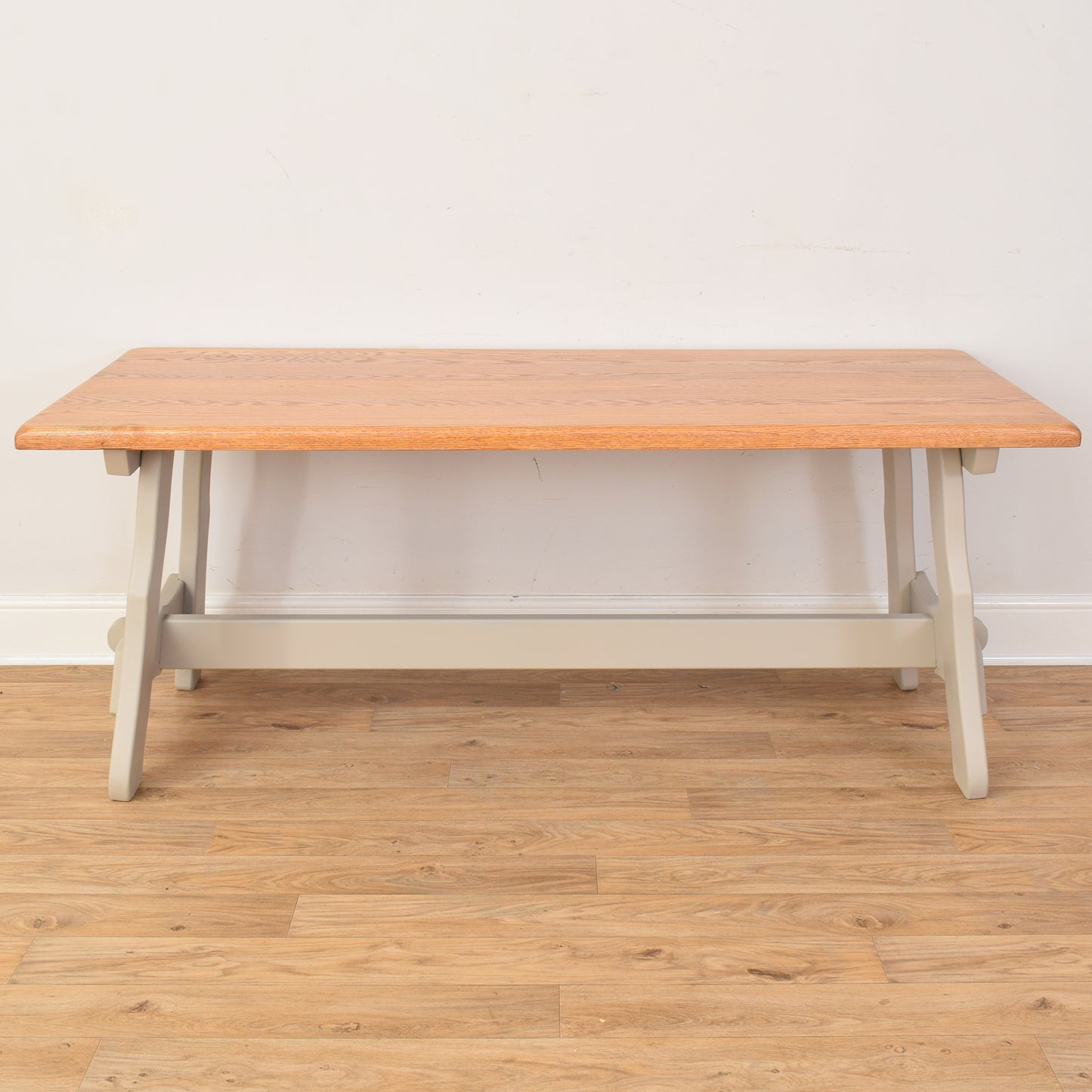Painted Table And Six Chairs