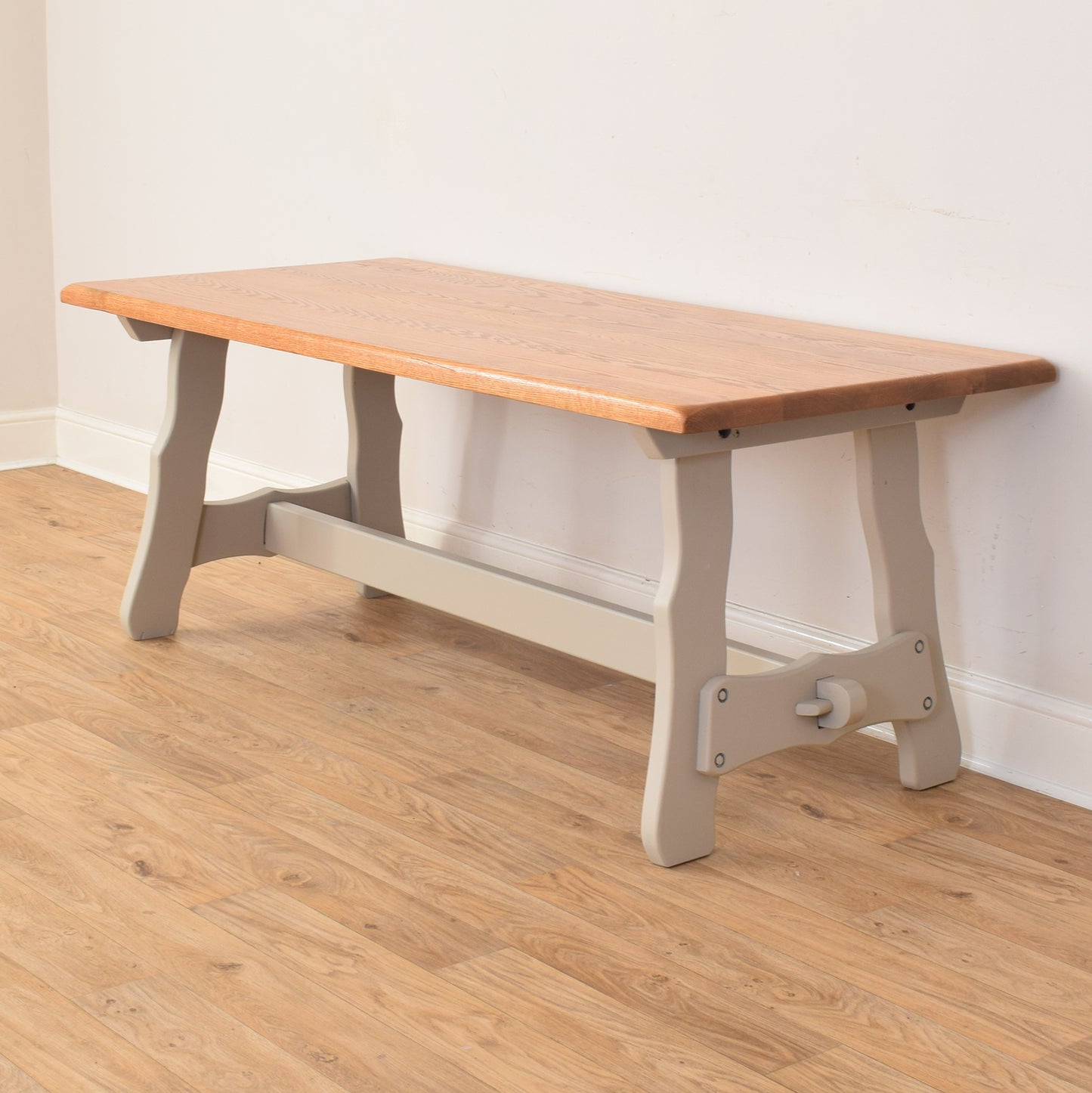 Painted Table And Six Chairs