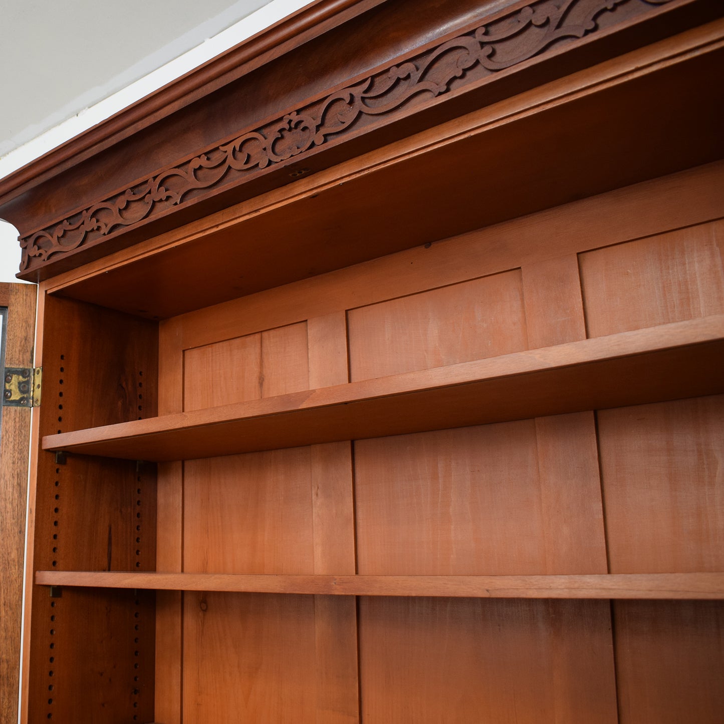 Restored Mahogany Display Dresser