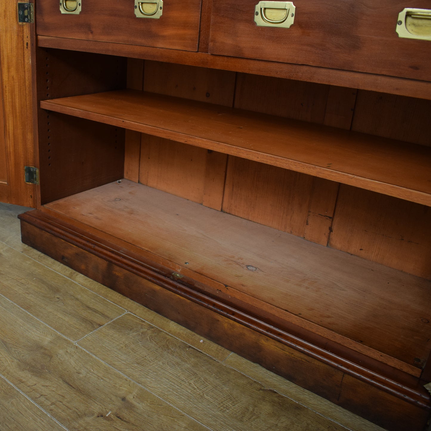 Restored Mahogany Display Dresser