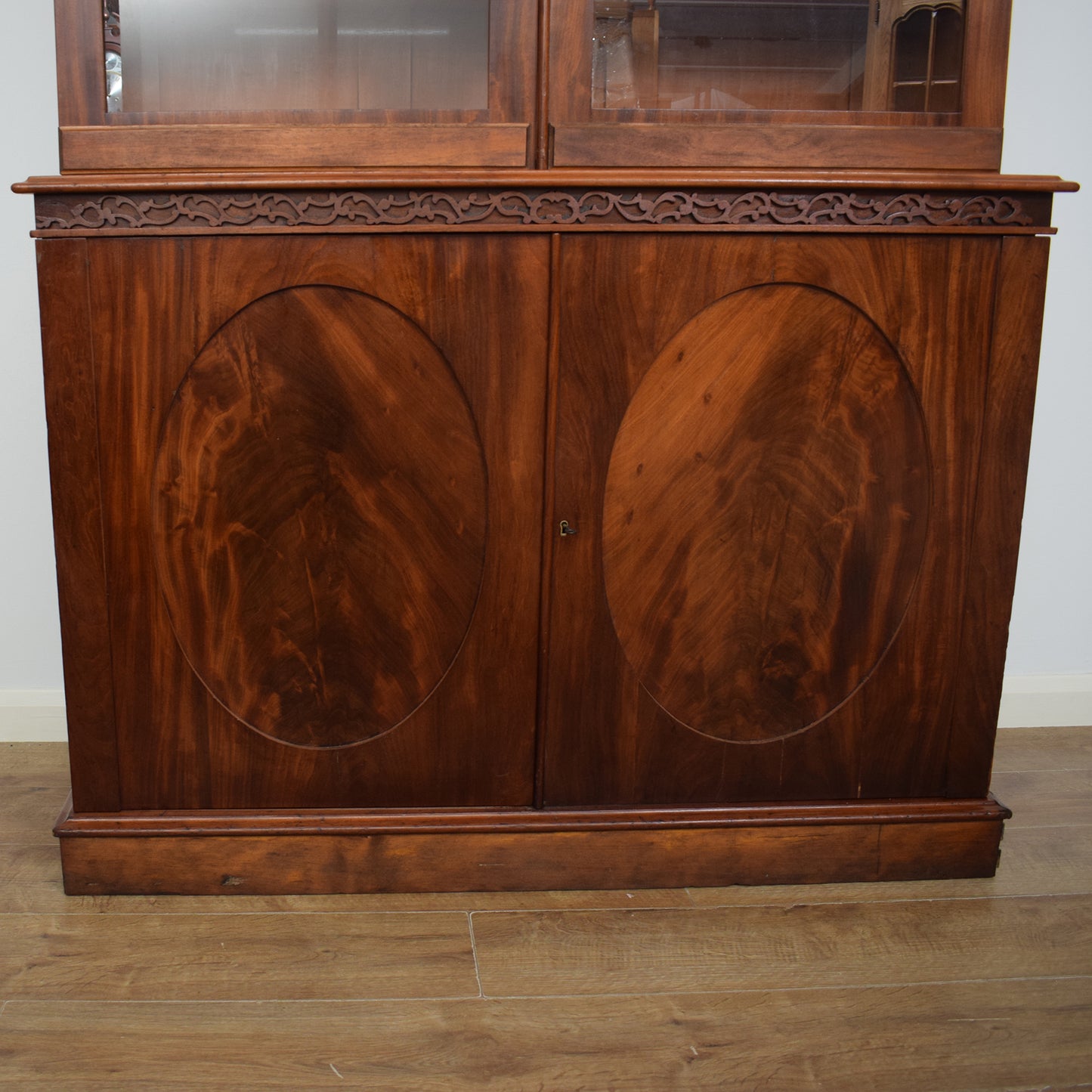 Restored Mahogany Display Dresser