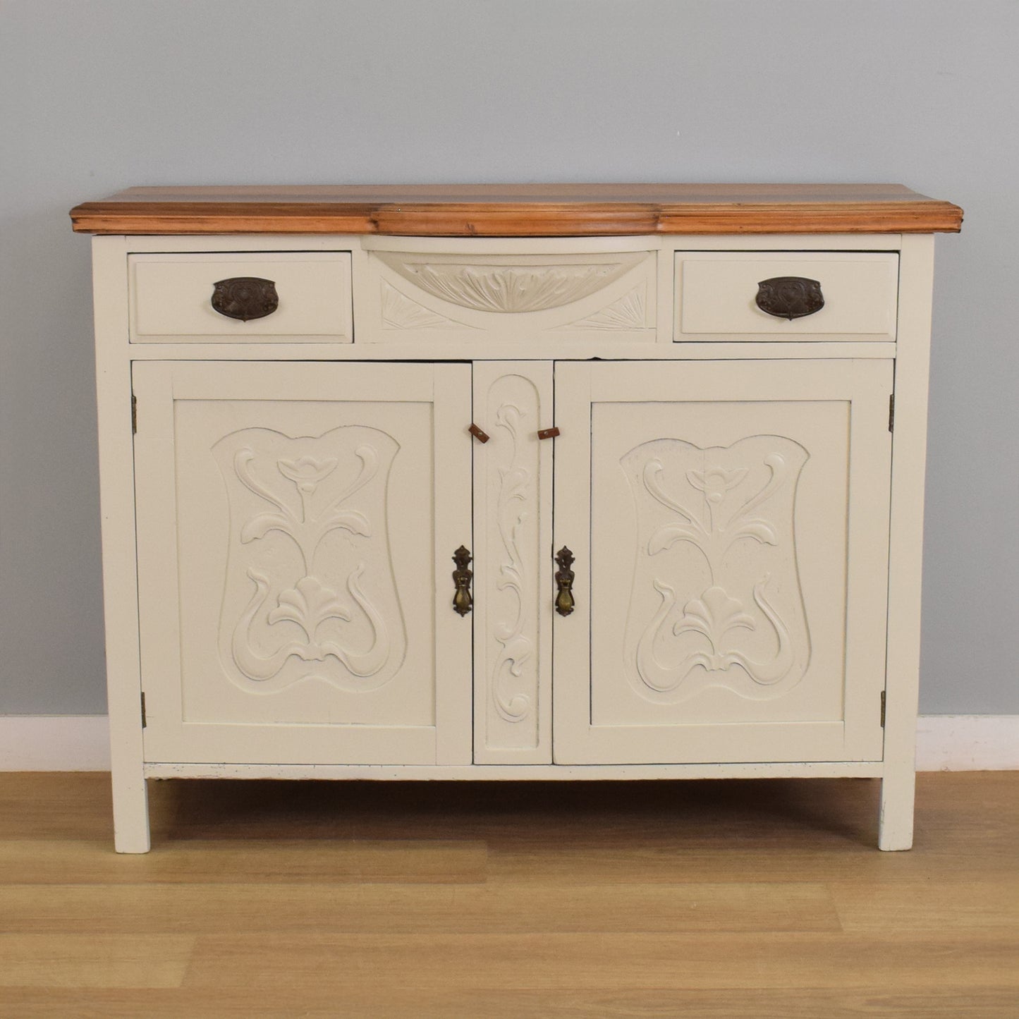 Painted Satinwood Sideboard