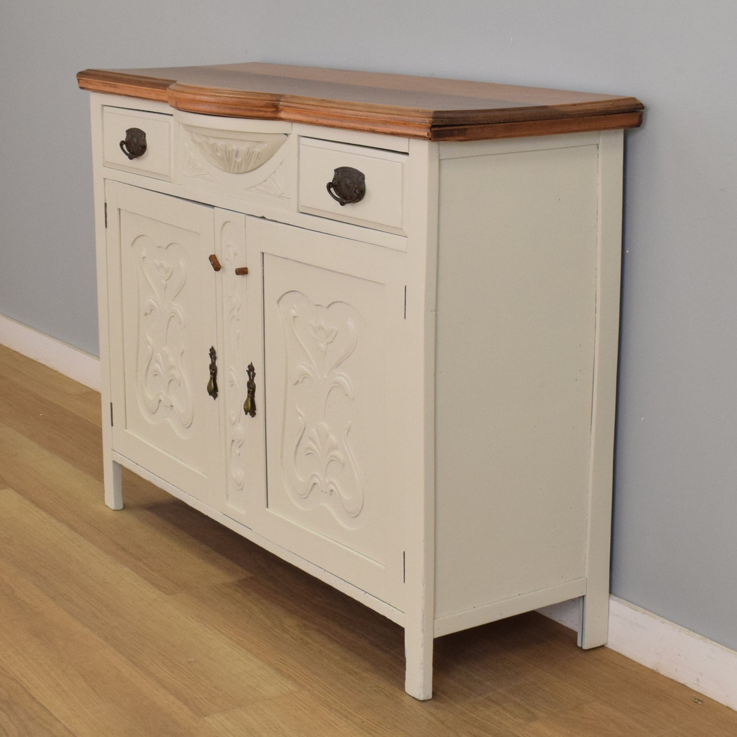 Painted Satinwood Sideboard