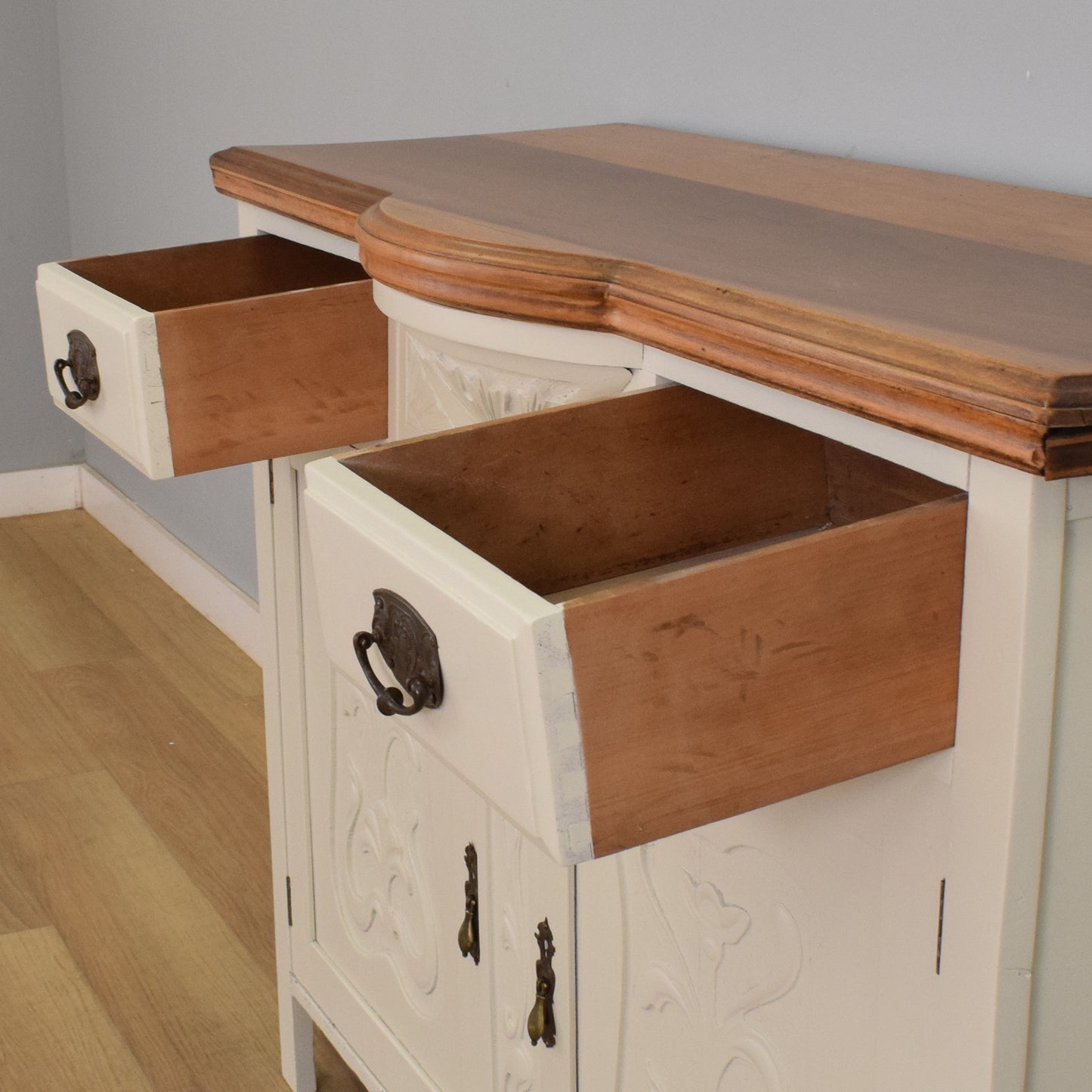 Painted Satinwood Sideboard