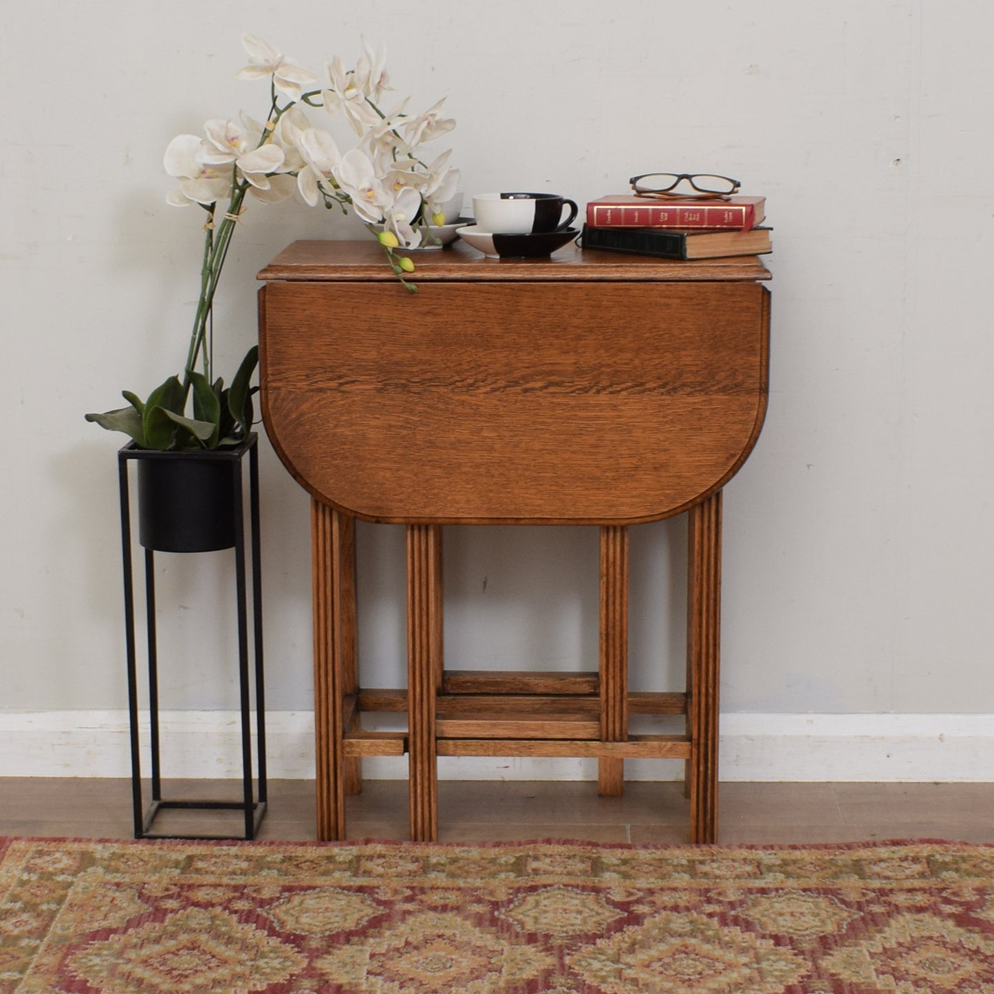 Oak Drop Leaf Table