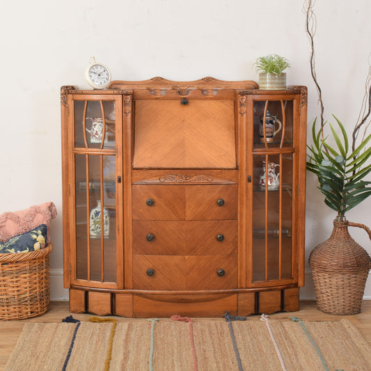 Side By Side Bureau Bookcase