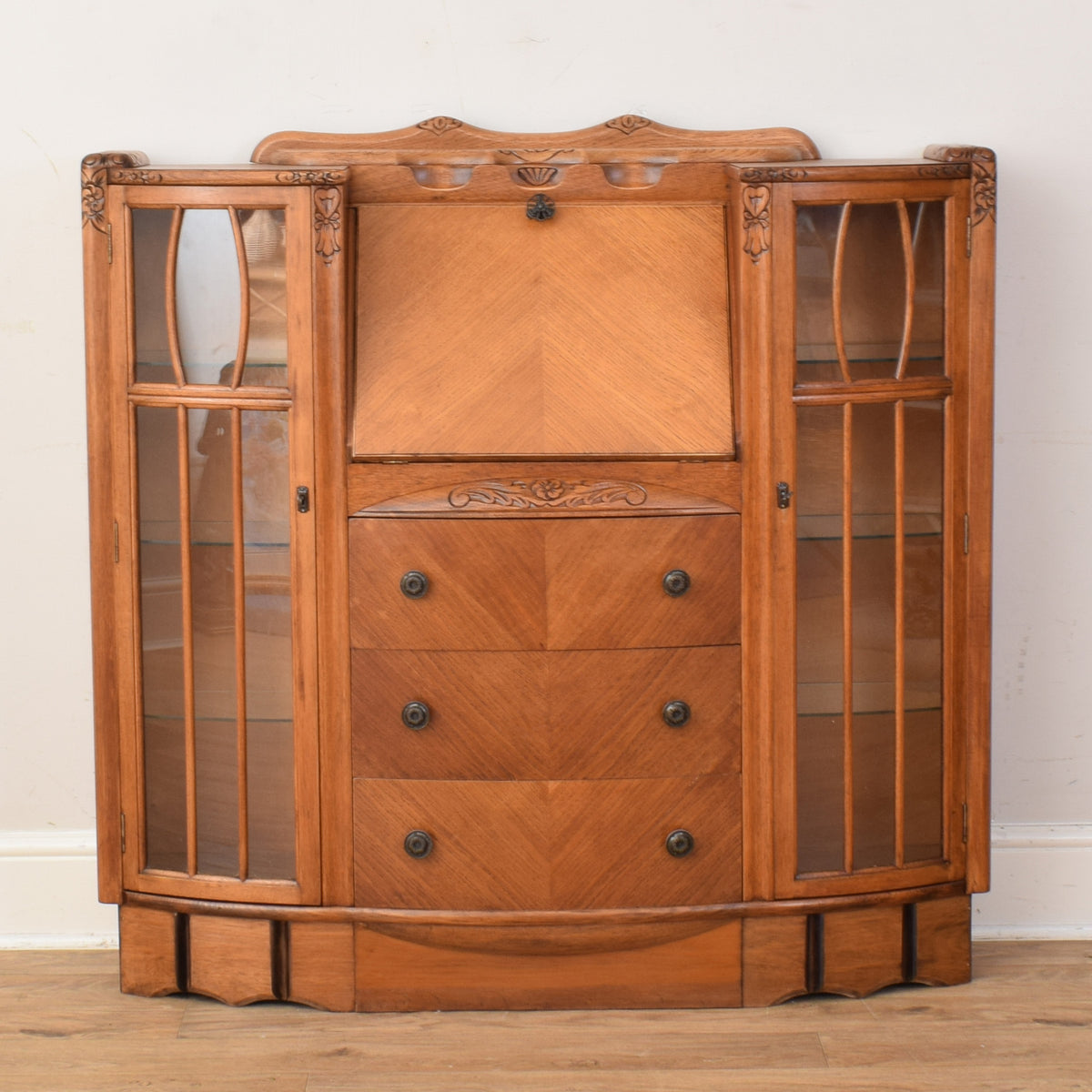 Side By Side Bureau Bookcase