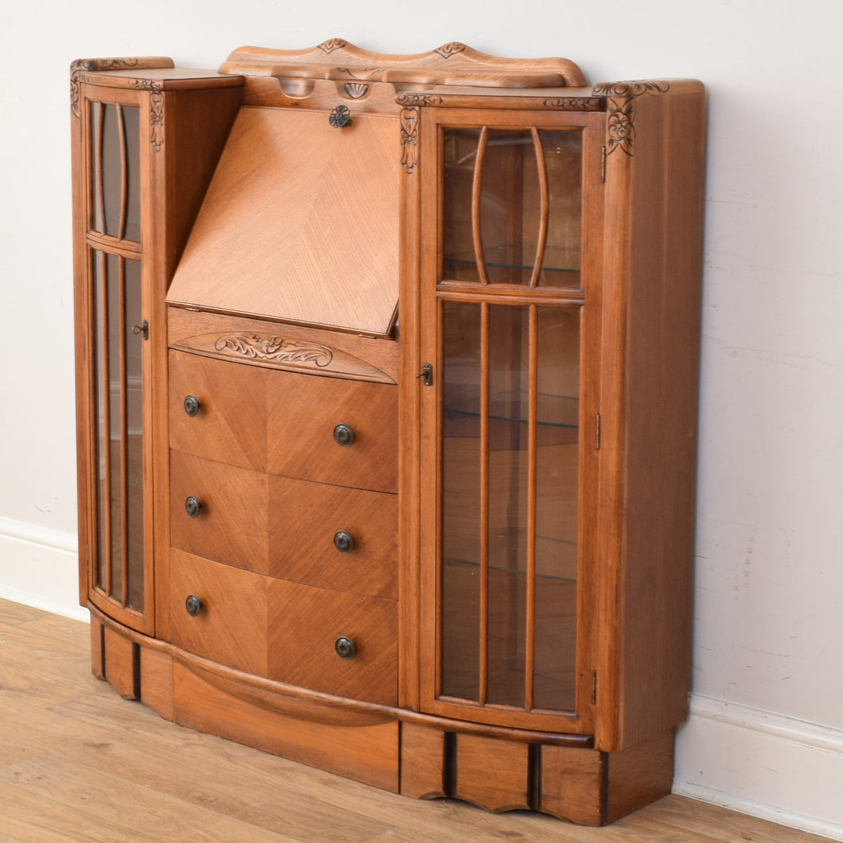 Side By Side Bureau Bookcase